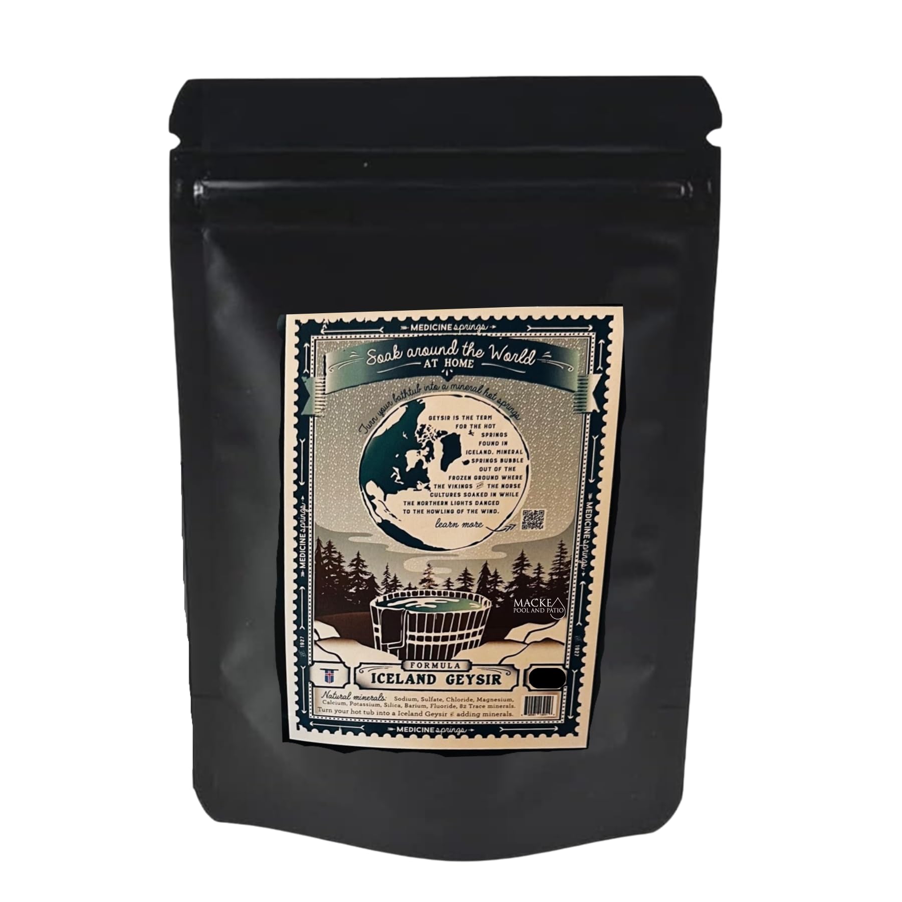 Medicine Springs Dead Sea Salt for Hot Tub Mineral Therapy Dead Sea Minerals hot Spring Soaking Collection for Healing Turn Your hot tub into a