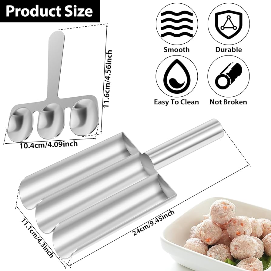 ミートボール Amazon｜Powanfity ミートボールメーカー 肉団子 道具 肉団子