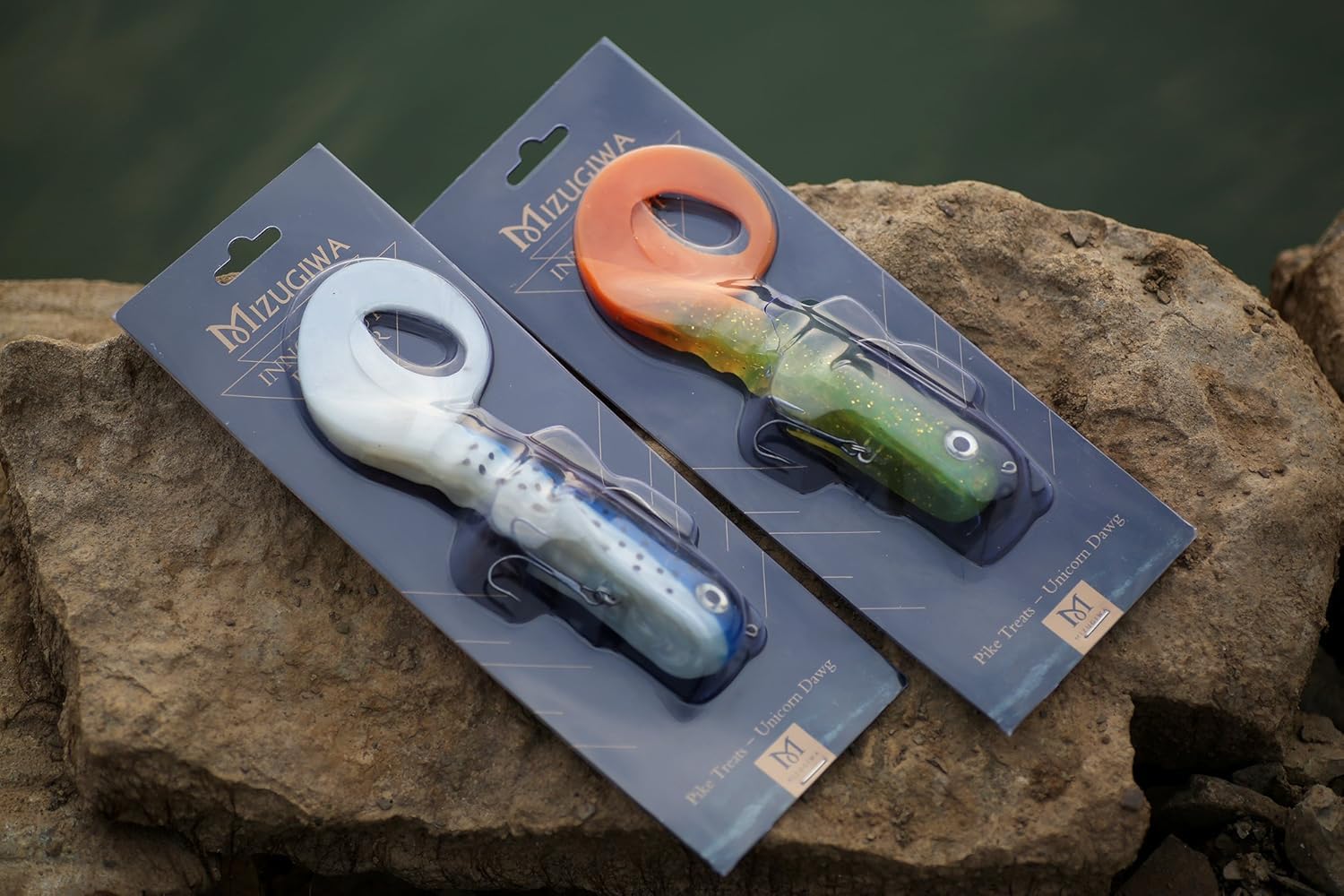 MIZUGIWA Pike Musky Dawg Fishing Soft Bait Lure,Zabder Freshwater Tackle Bull Coarse