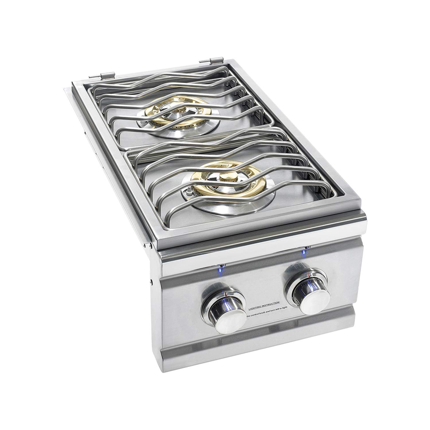 Amazon.com: Summerset TRL Series Built-In Double Side Burner, Natural Gas :  Patio, Lawn u0026 Garden