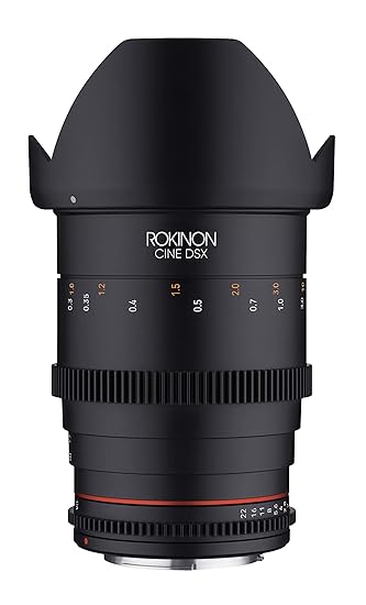 Rokinon 35mm T1.5 High Speed Wide Angle Cine DSX Lens for MFT