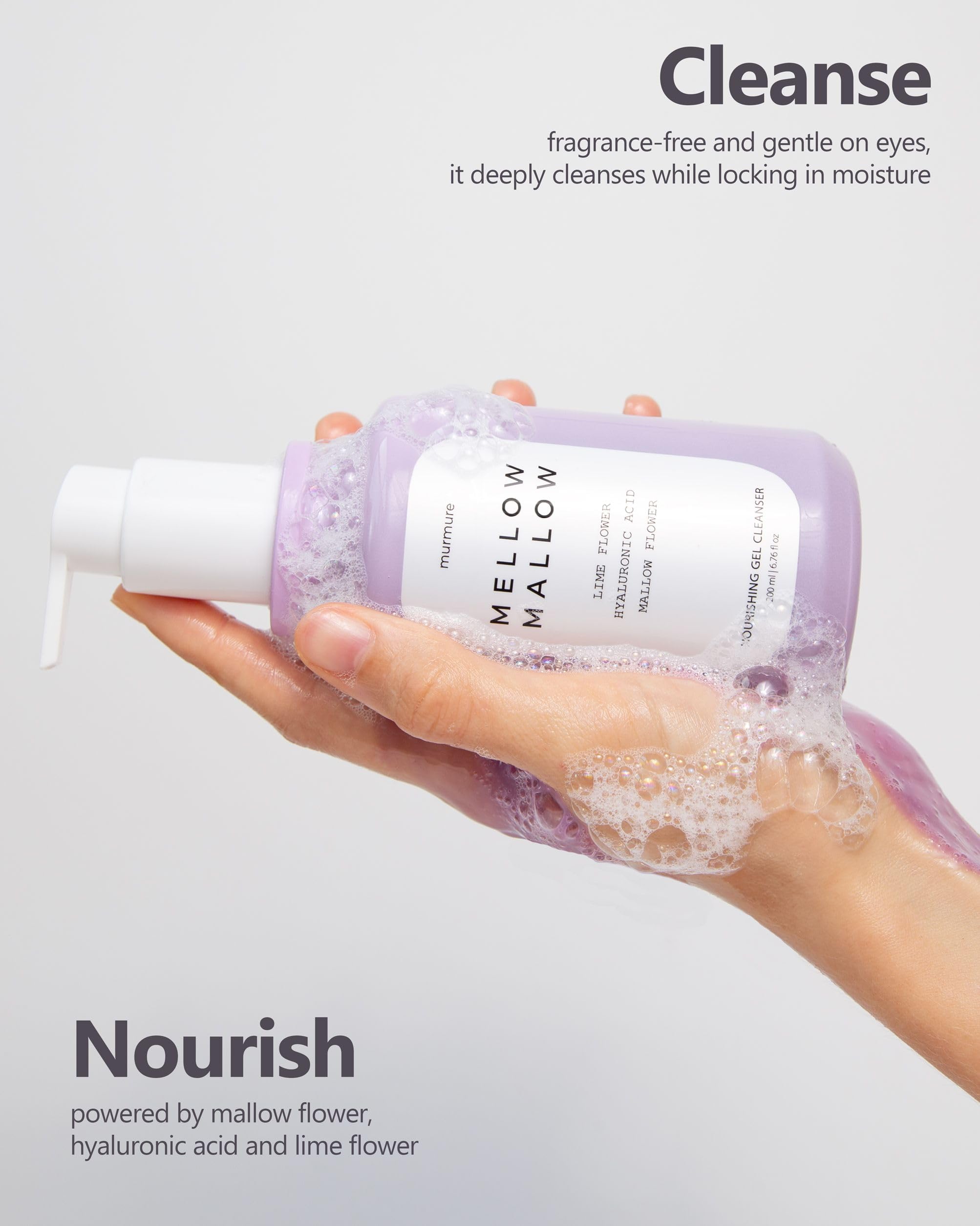 Amazon.com: Murmure – Mellow Mallow : Nourishing Face Wash