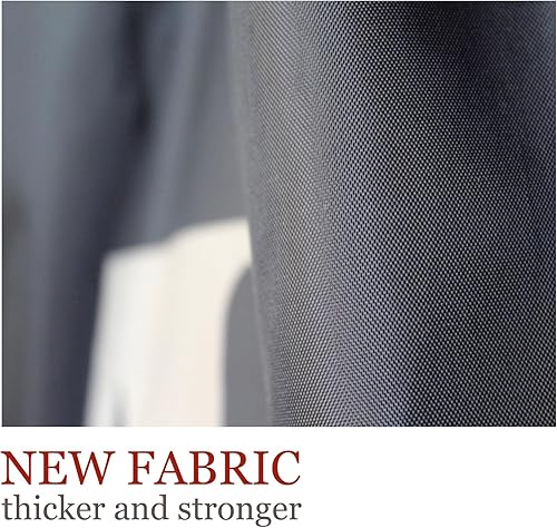 Miniatura 10 de HAPPYHEDI - Bolsas de comestibles plegables y reutilizables, lavables, asas largas, bolsa plegable, resistente a granel