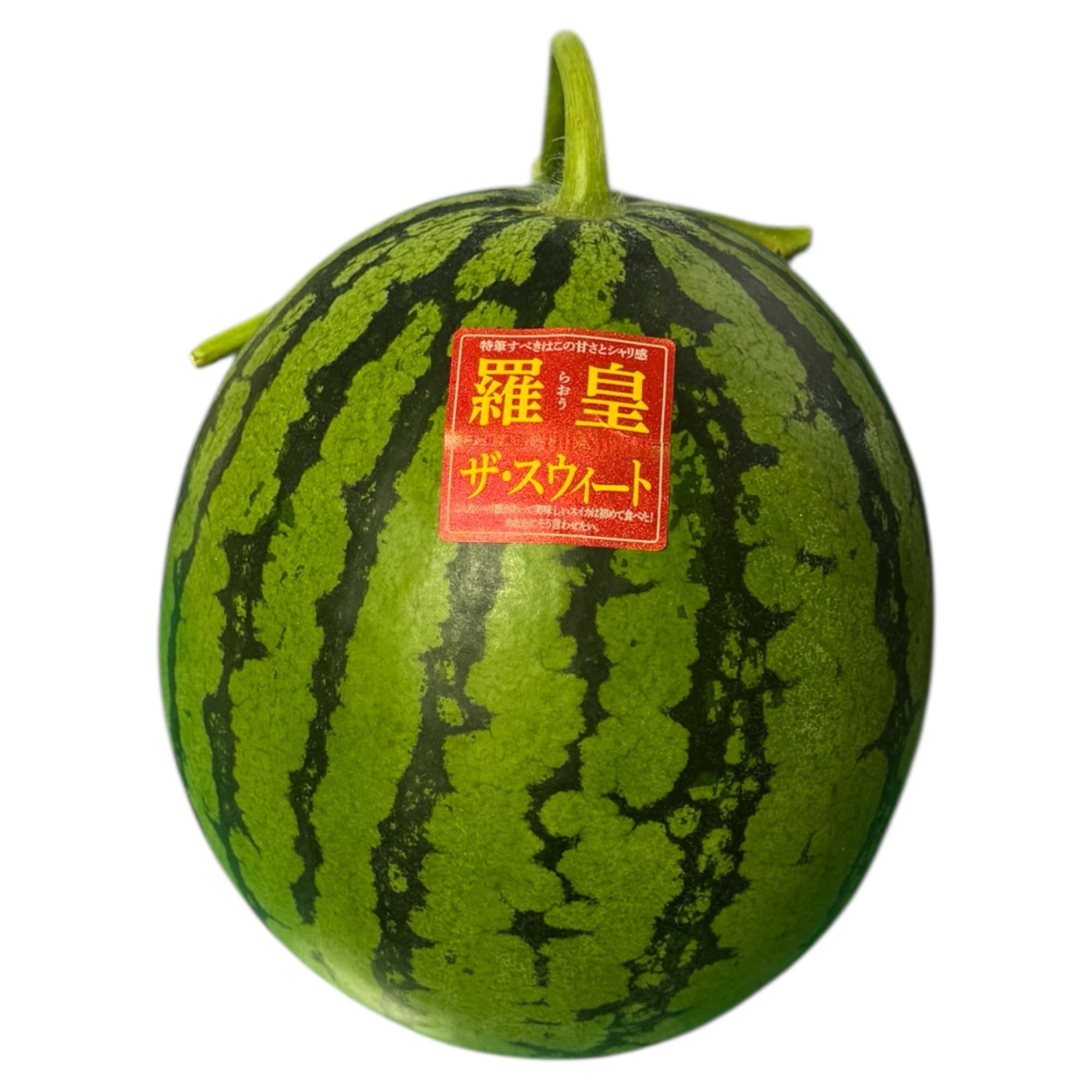 Amazon.co.jp: 【2026年新物】熊本県産 植木の 西瓜 1玉 約4〜5キロ