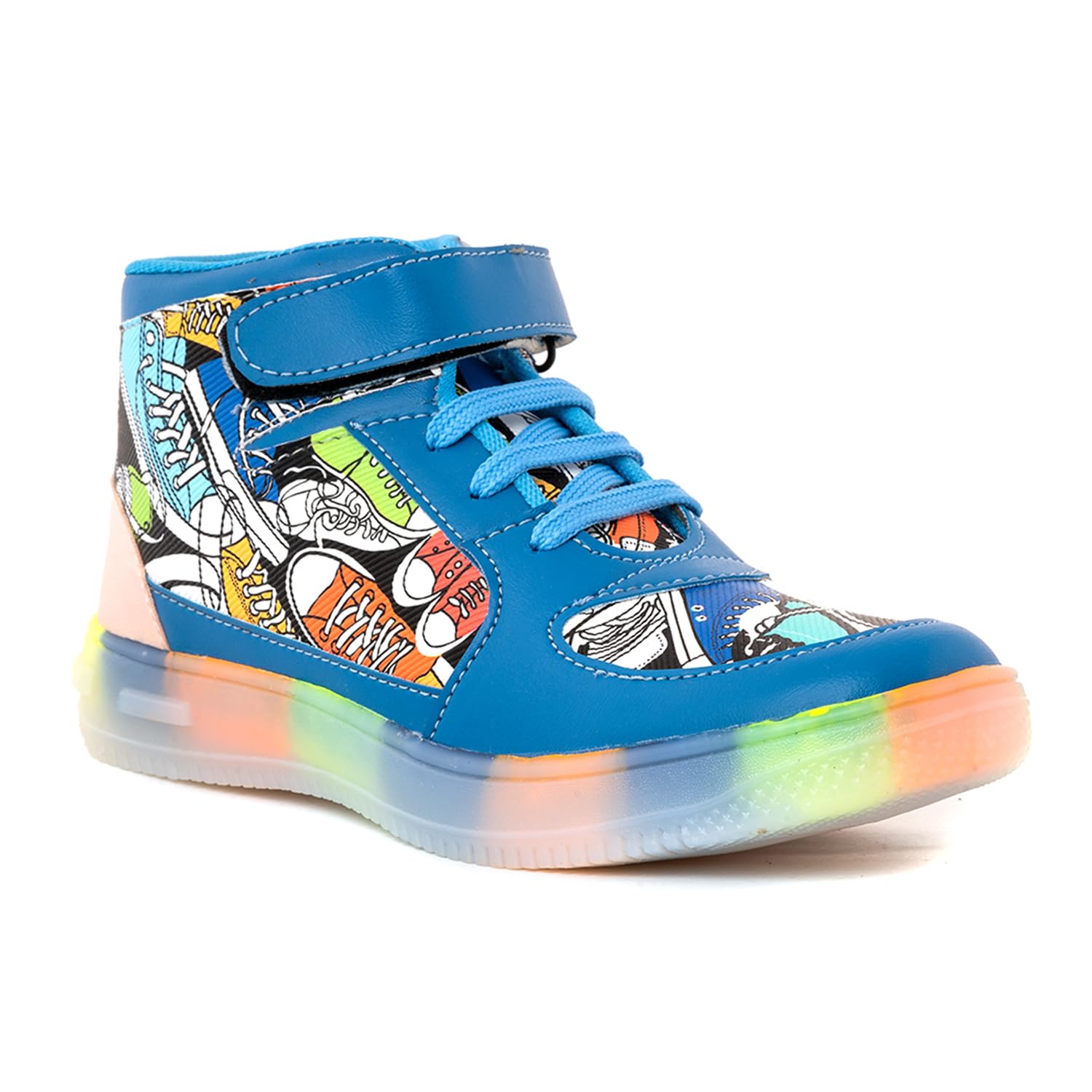 Khadims Pedro Blue Sneakers Casual Shoe for Boys - 8-13 yrs (6150250) (B0CL9YYT43) Amazon Price History, Amazon Price Tracker