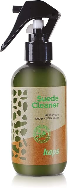 Kaps Suede Cleaner | Eco-Friendly Solvent Free Biodegradable | Cleaning Liquid for Suede and Nubuck Leather Footwear, Bags and Accessories | Made in Europe