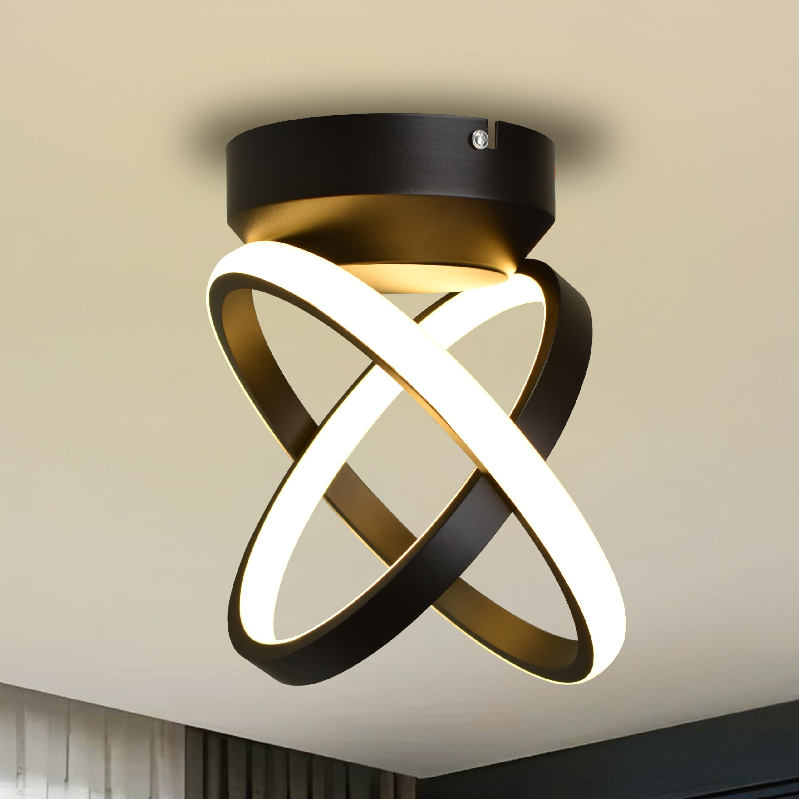Smartway Metal 24W Interwined Led Ceiling Light, Three Colour (Warm White, Natural White, Cold White)-image-13