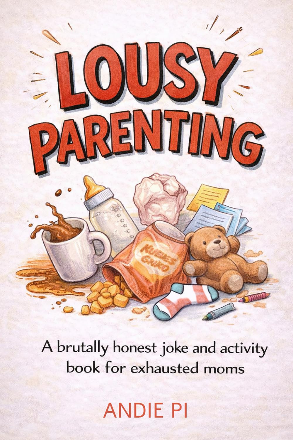 LOUSY PARENTING: A Brutally Honest Joke and Activity Book for Exhausted Moms