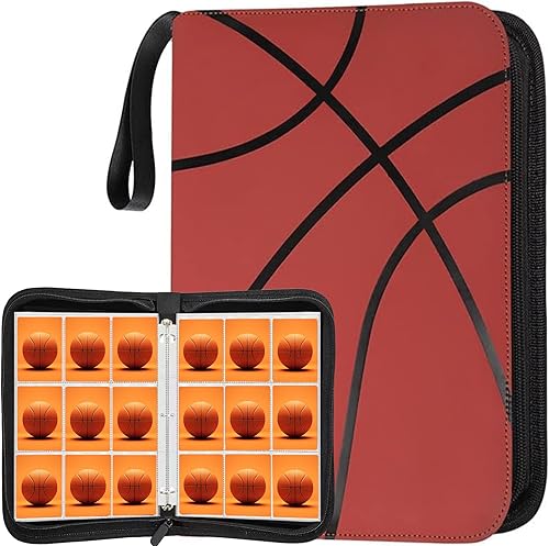 Carpeta de tarjetas coleccionables de baloncesto de 900 bolsillos, carpeta de tarjetas con 50 fundas de página de carga superior, carpeta de 9 disponible en Yaxa Costa Rica