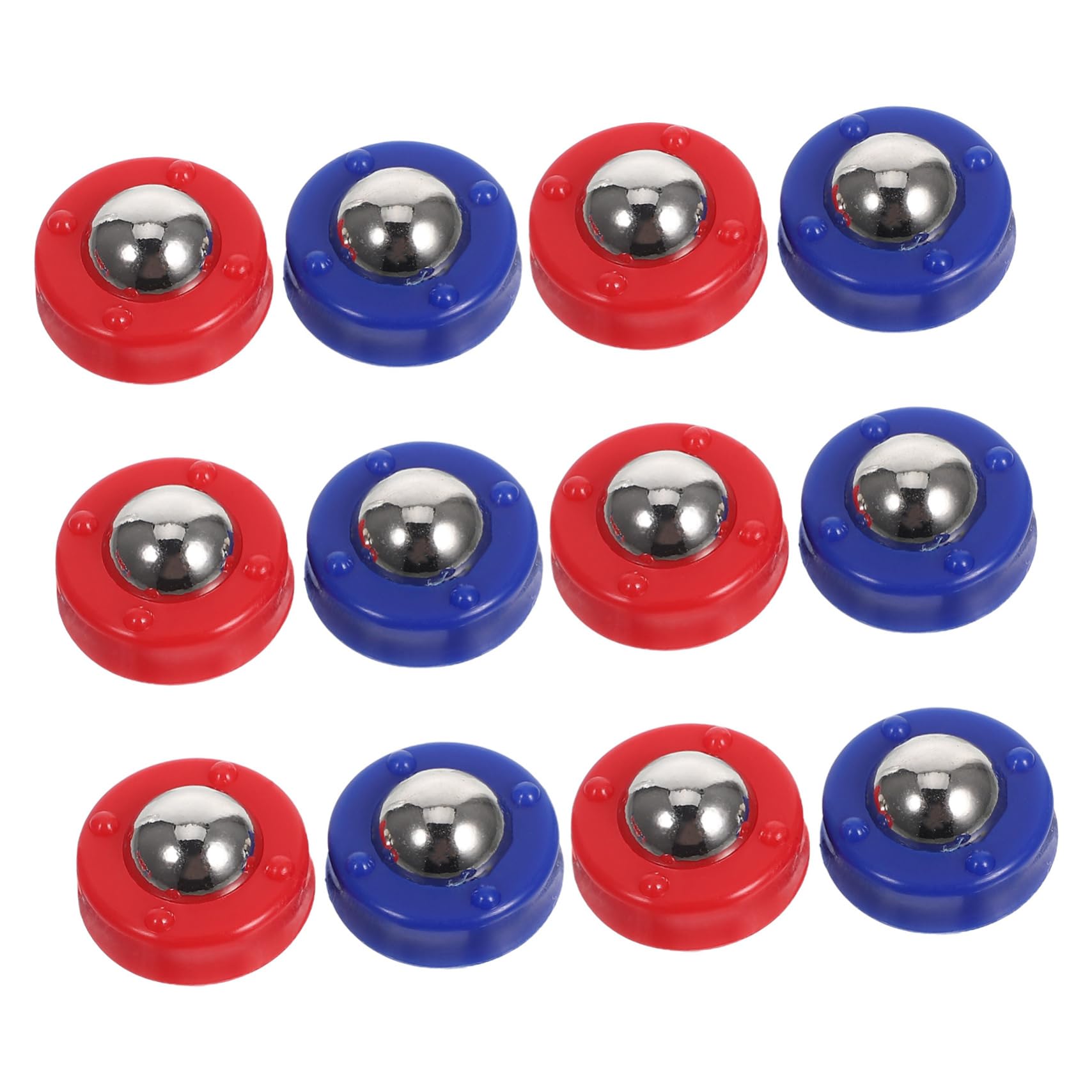 KICHOUSE 24pcs Shuffleboard Game Mini Curling Balls for Tabletop Fun Interactive Family Games Present for Adults Portable for