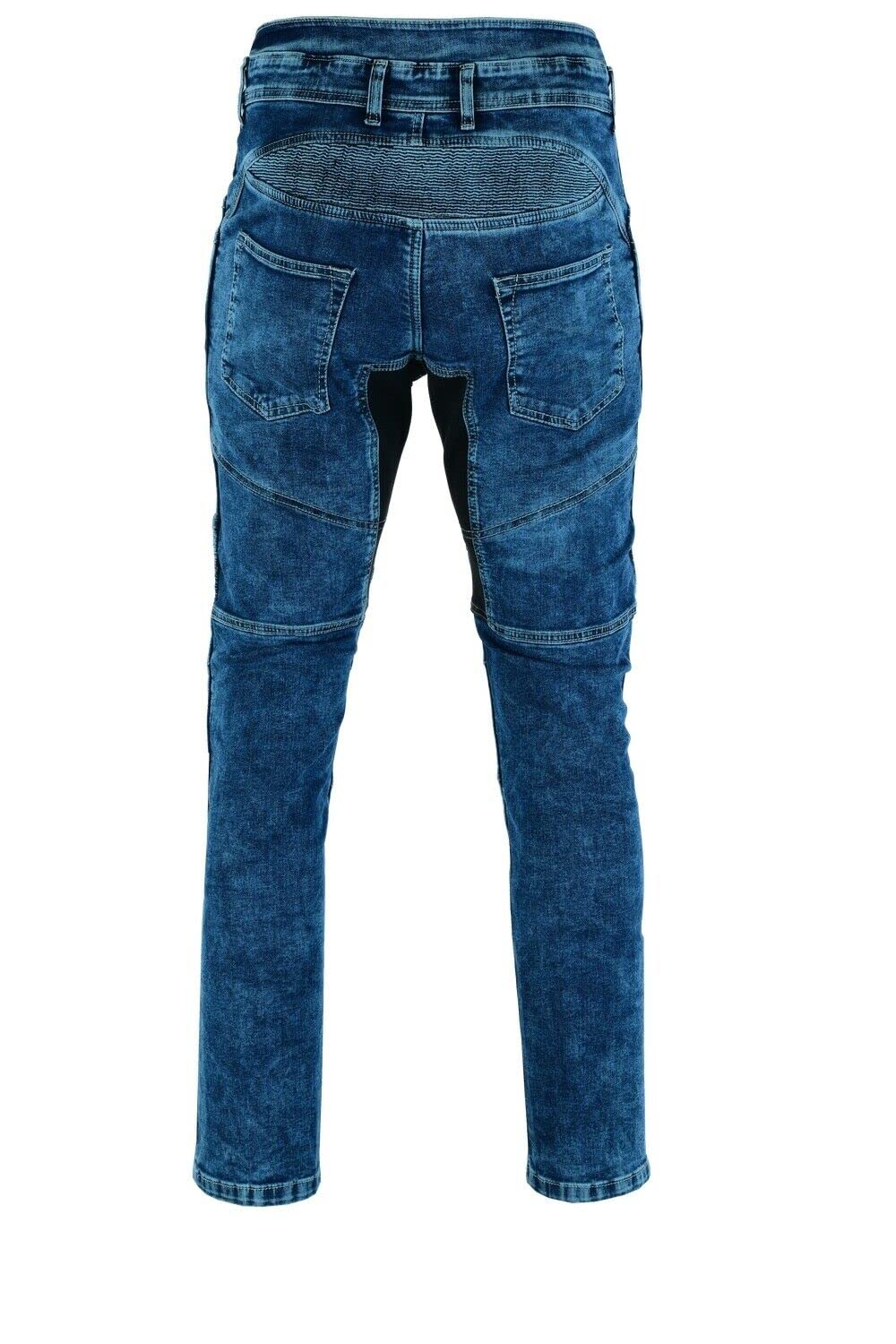 Herren Motorrad Reiten Hose Denim Jeans Motorradhose Herren, Motorrad Jeans Herren mit Protektoren,Aramidfaser Jeans Herren Motorrad