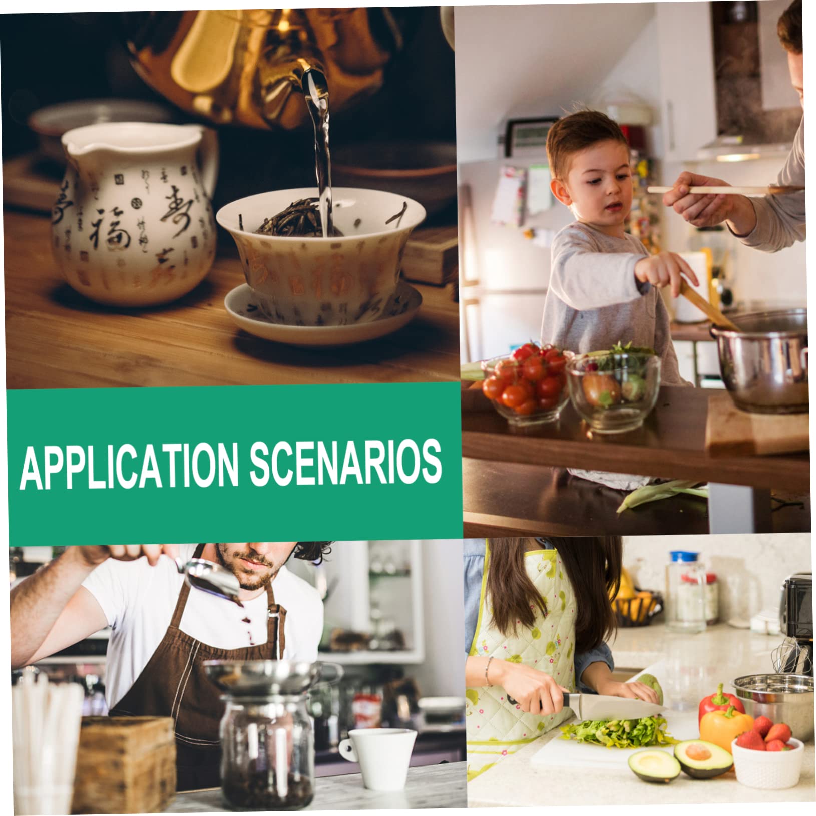 Amosfun Contenitore in Ceramica Per Alimenti - Barattolo in Ceramica Vintage Con Coperchio - Sigillato Per Cucina Tè E Famiglie