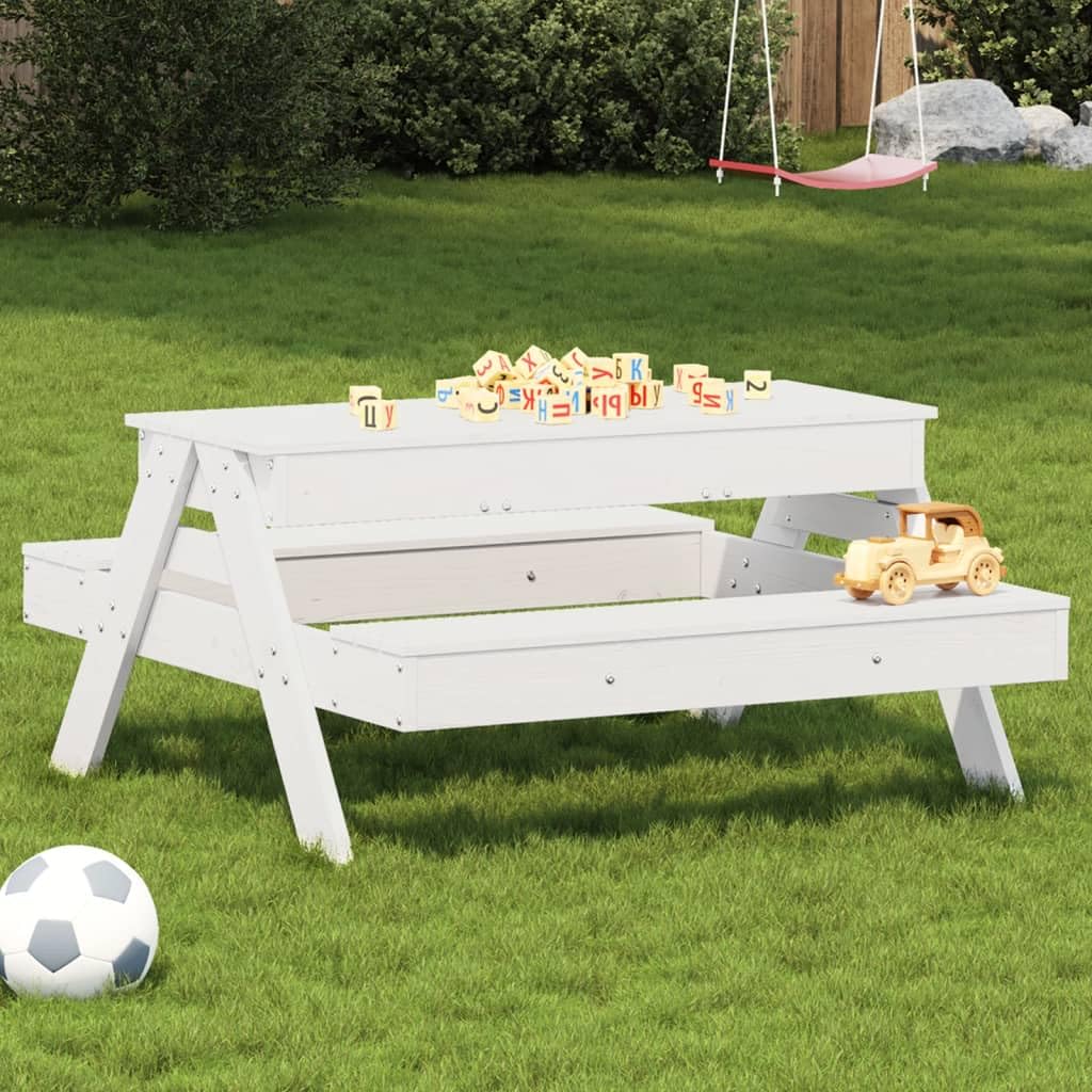 vidaXL Tavolo Picnic tavoli Picnic Tavolo Picnic con sabbiera