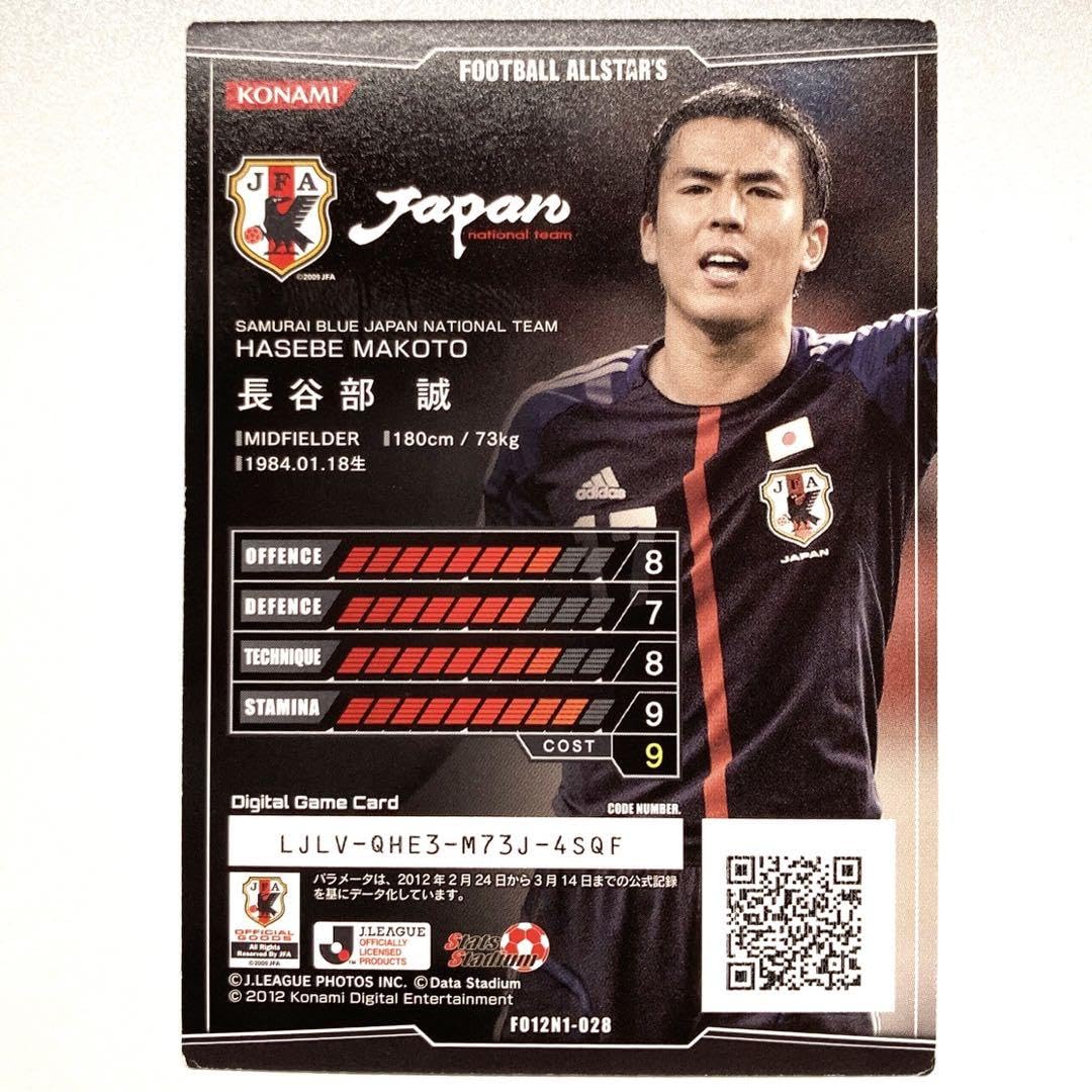 Amazon.co.jp: フットボールオールスターズ 長谷部誠 グレート