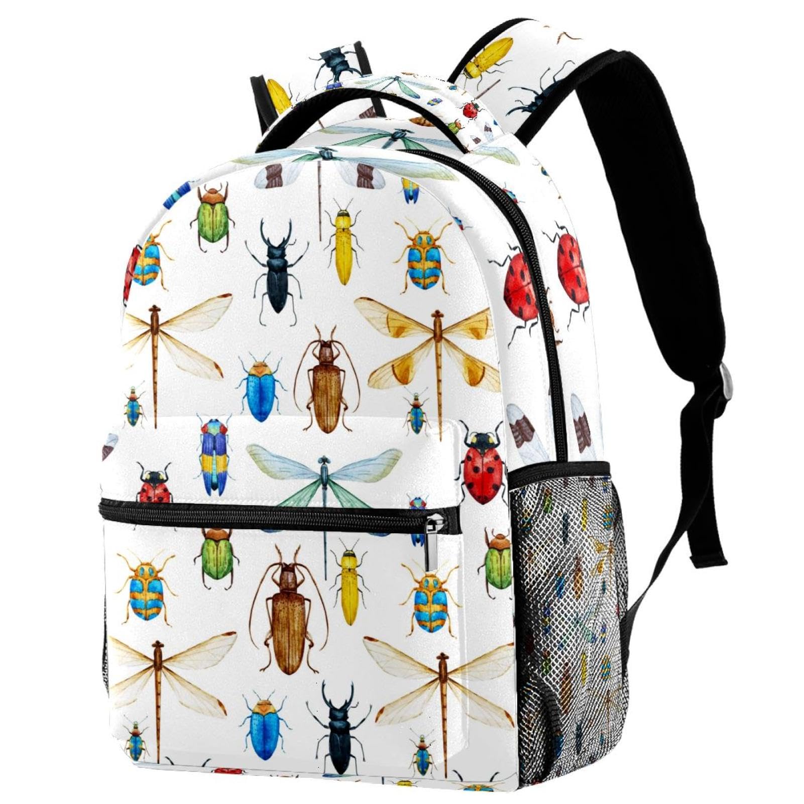 Sac multicolore libellules coccinelles pour filles et garçons - 7