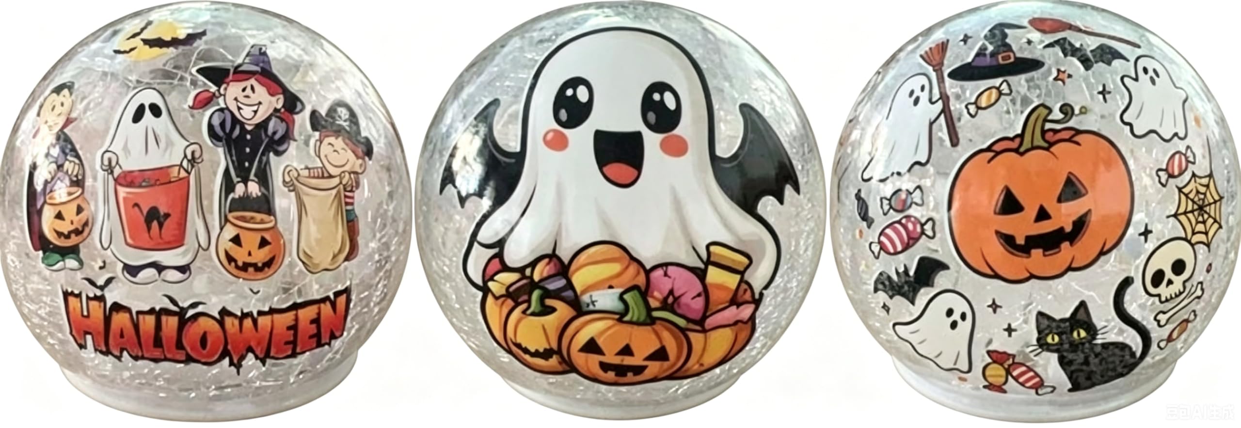 Lumière de table Halloween elfe blanc pour illuminer vos soirées d'automne
