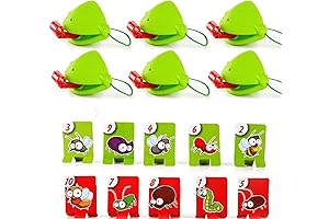 Frog Tongue Mask Game, Green Frog with Slogan That Licks: Family Battle Party