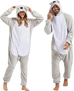 QUCH Adult Onesie Costume-Unisex Animal Onesies for Adults Halloween Costume Halloween Onesies Adult Onesie Pajamas for Women