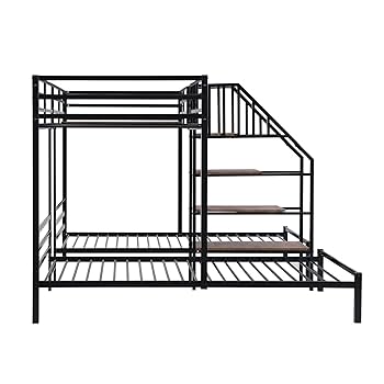 over zone RRR+ メイ Amazon.com: LZ LEISURE ZONE Twin Over Twin & Twin Bunk Bed