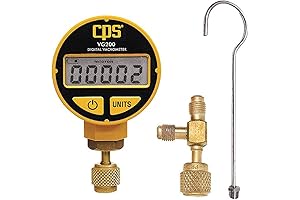 AO-42500-08 Products VG200 Portable Digital CPS Vacuum Gauge, LCD, Atmospheric to 0 microns