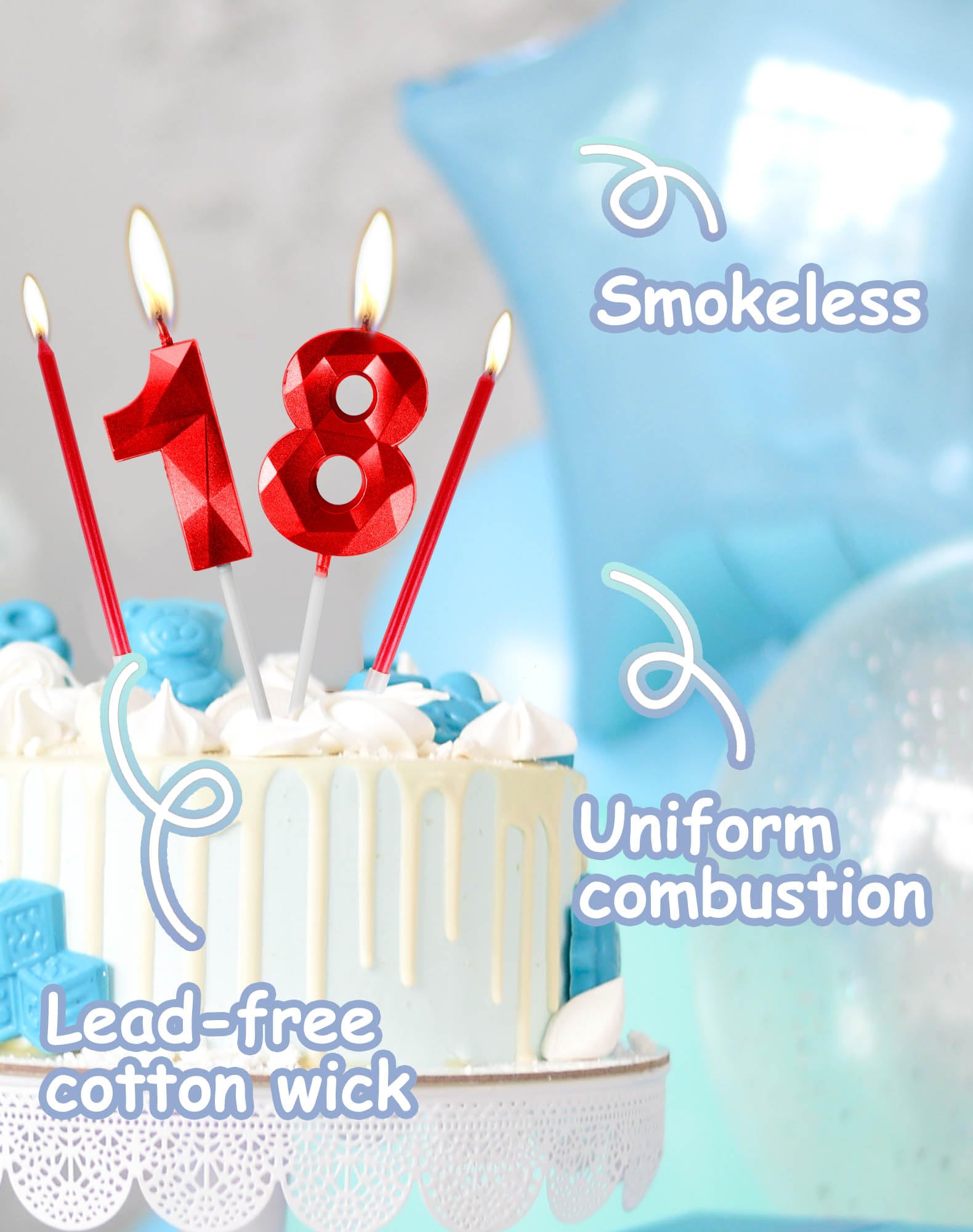 バースデーキャンドル キャンドル ろうそく 誕生日 バースデーキャンドル バースデー