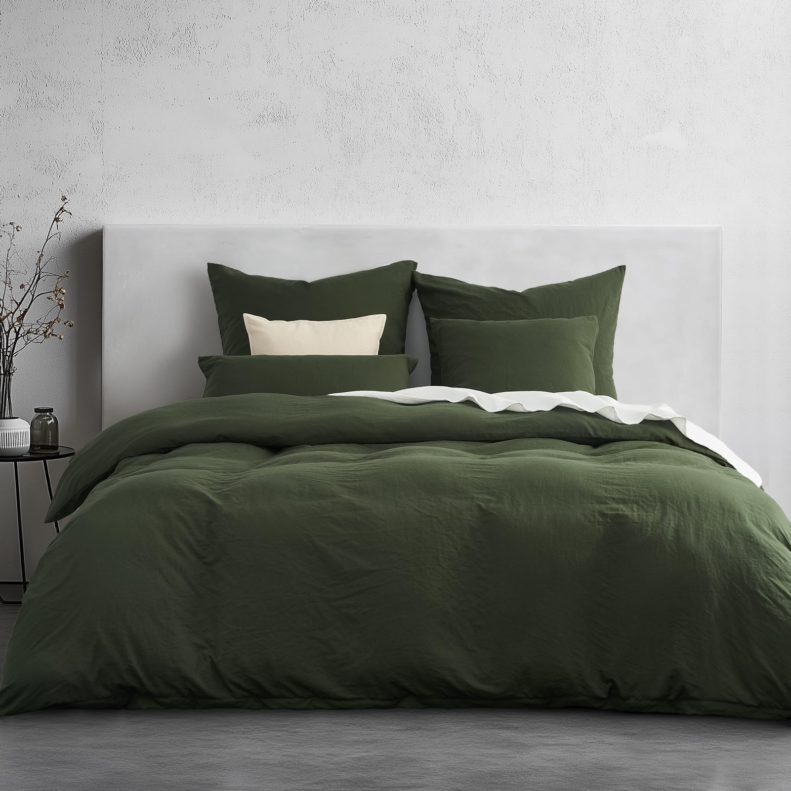 Duvetnova Bettwäsche- Weiche Vorgewaschene ÖKO-TEX Polyester Mikrofaser Bettwäsche-Set