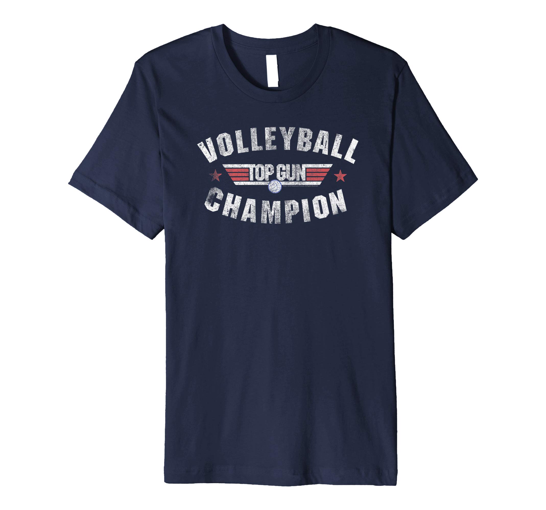 Top GunVolleyball Champion Logo Action Movie Premium T-Shirt