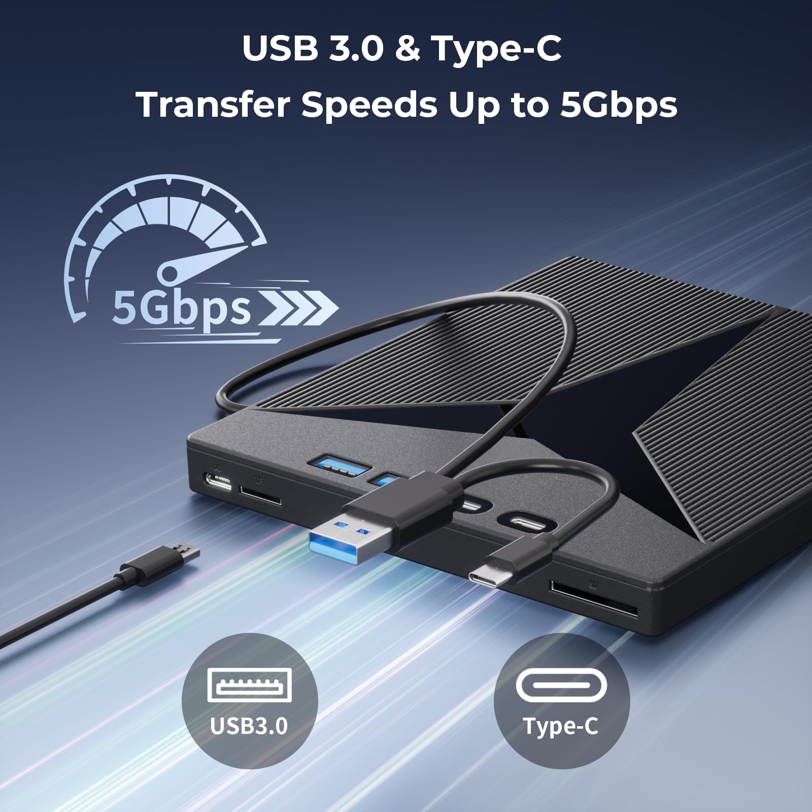 Amazon.com: wintale 7 in 1 External CD/DVD Drive for Laptop, CD