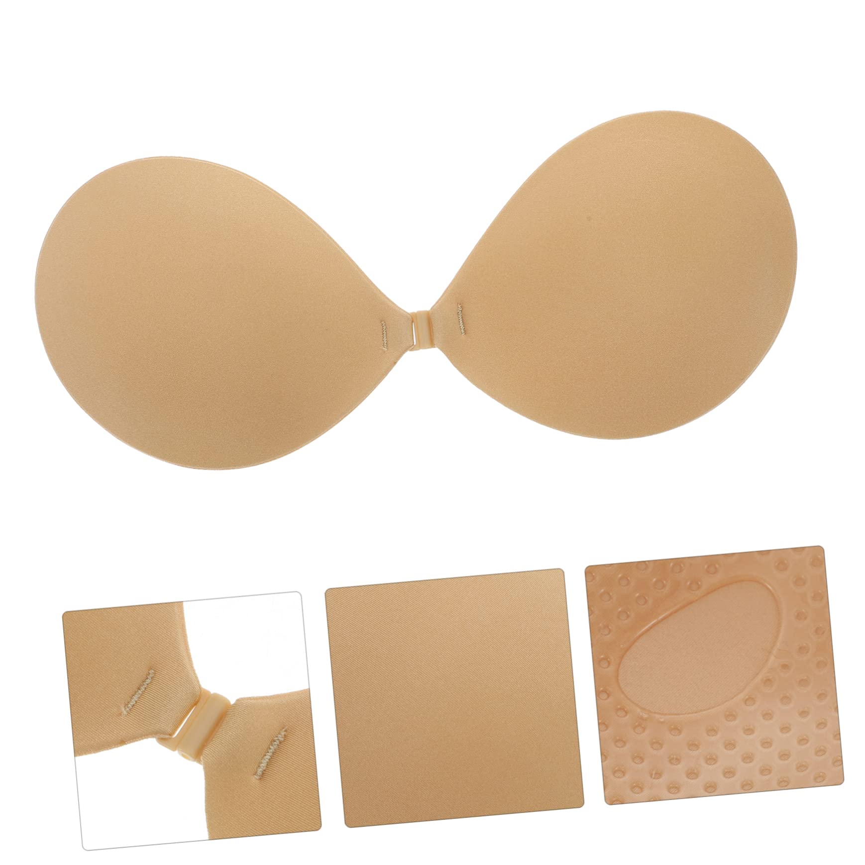 5 Pares sujetador invisible sujetadores de corte bajo para mujer sujetadores sin tirantes para mujer push up bra strapless bra empuja hacia arriba el sujetador pegajoso spandex