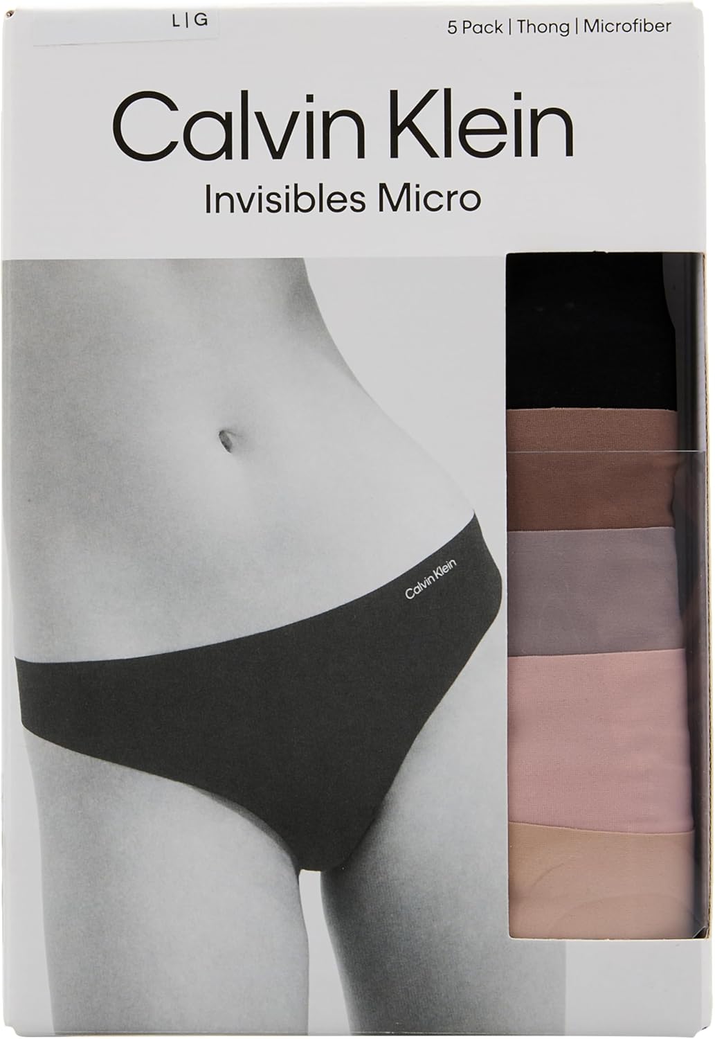 Calvin Klein Women's Invisibles Seamless Thong Panties (5 Pack) - Image 2