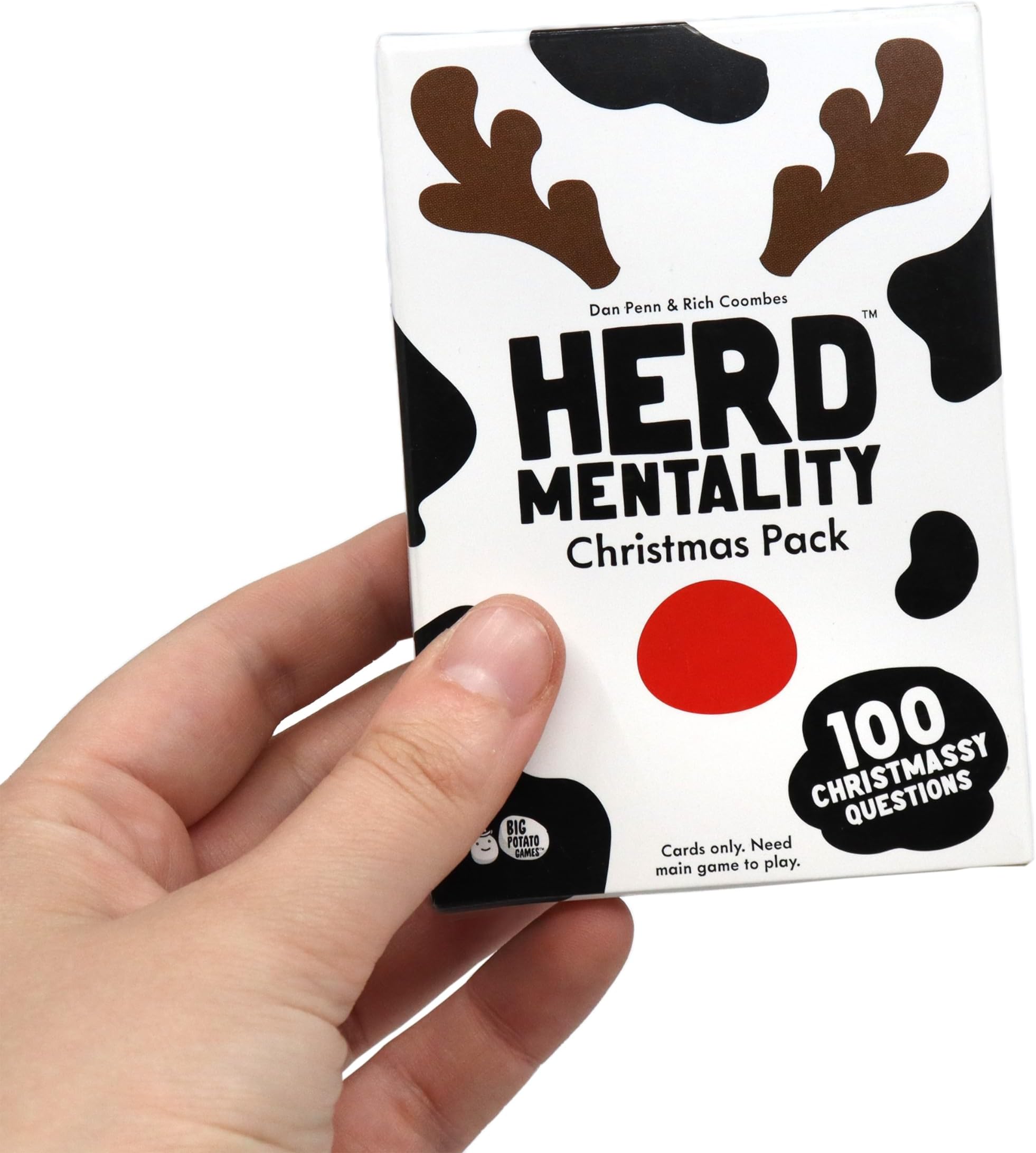 Big Potato Herd Mentality Board Game Christmas Booster Pack for 4+ Players, Ages 4 and Up