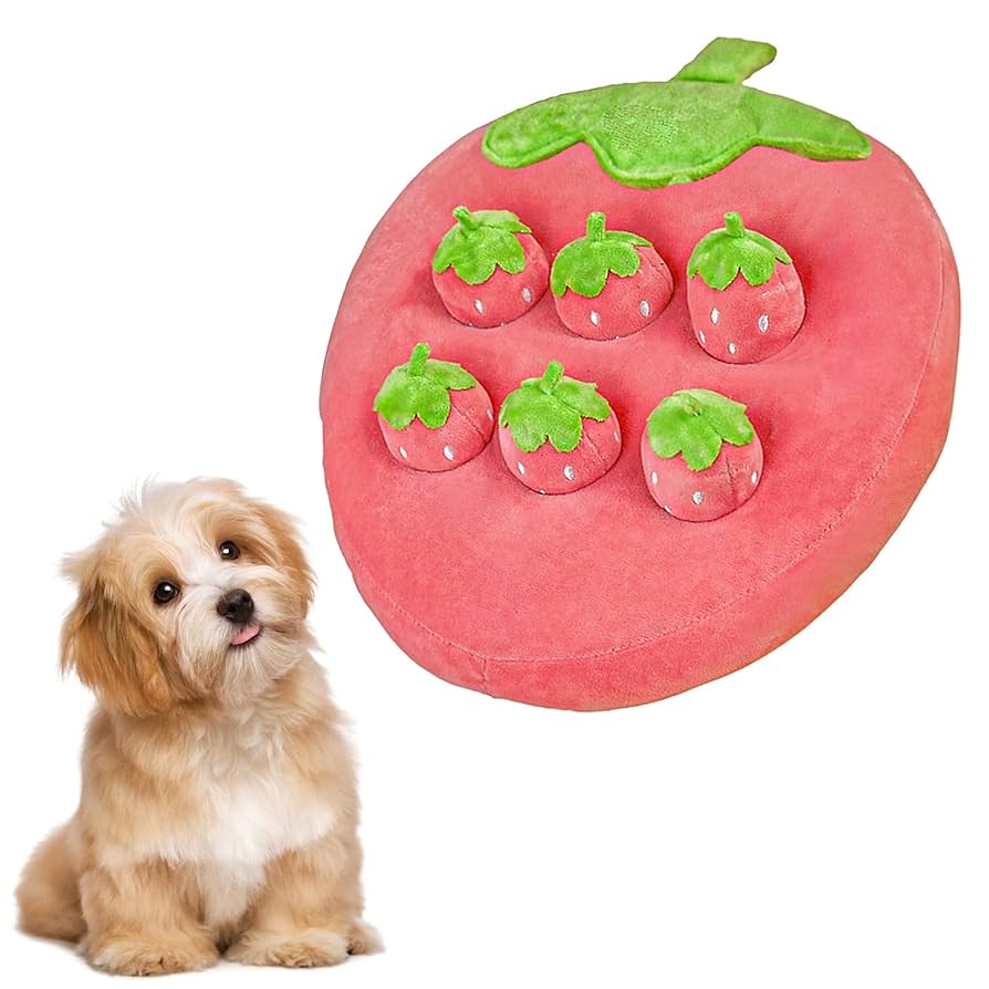 Amazon.co.jp: Malcsteridペット用品,いちごのぬいぐるみ