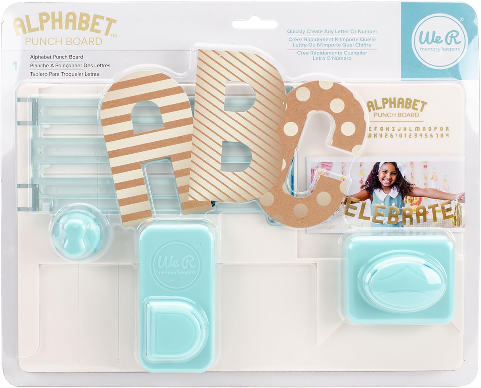 Alphabet Punch Board by We R Memory Keepers