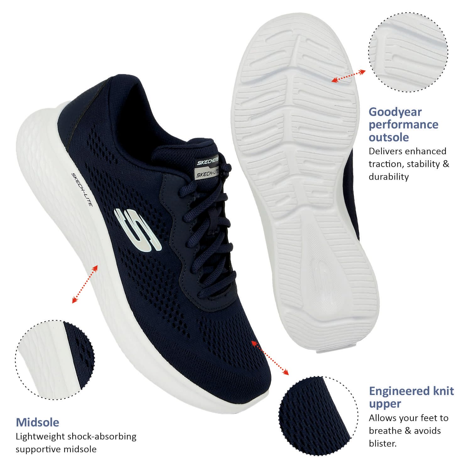 Skechers Damen Skech-lite Pro Perfect TimeSneaker