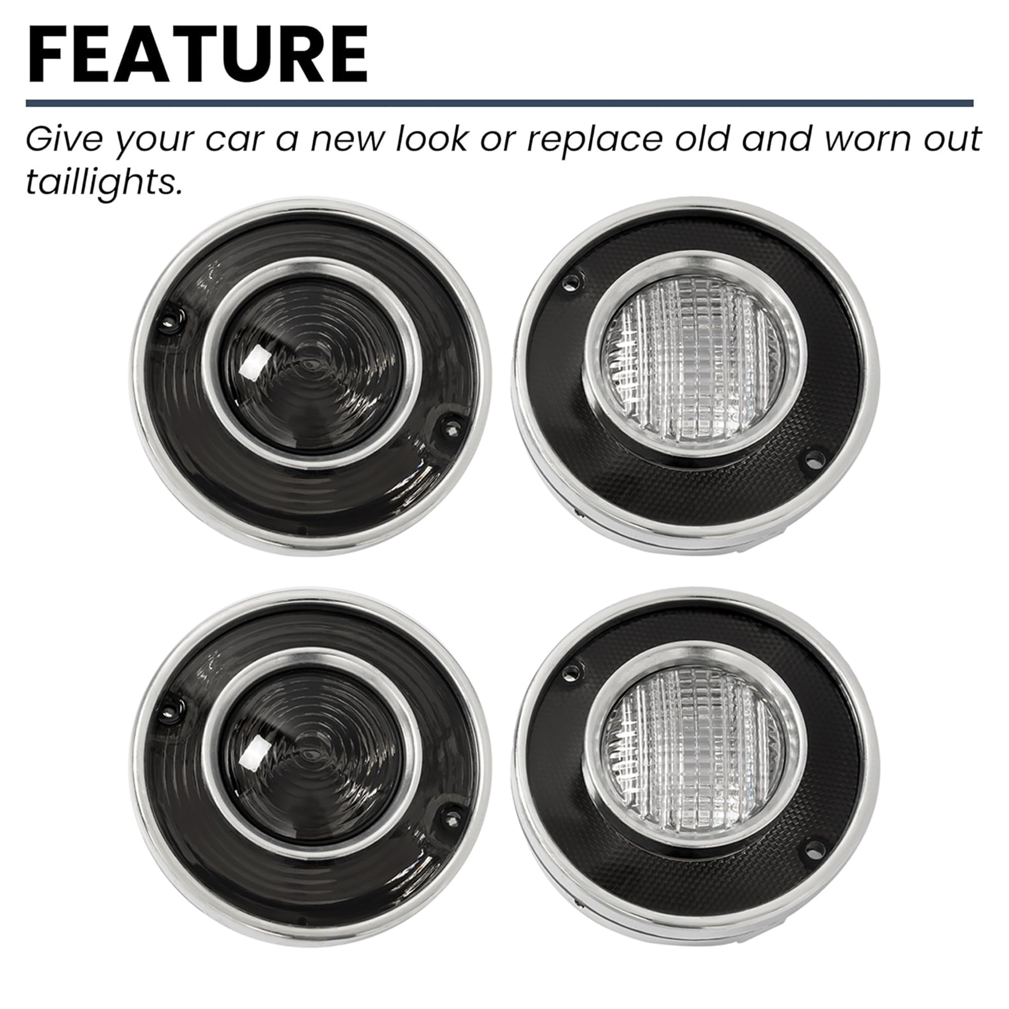 Amazon.com: KUAFU Tail Light + Backup Light Compatible with 1975