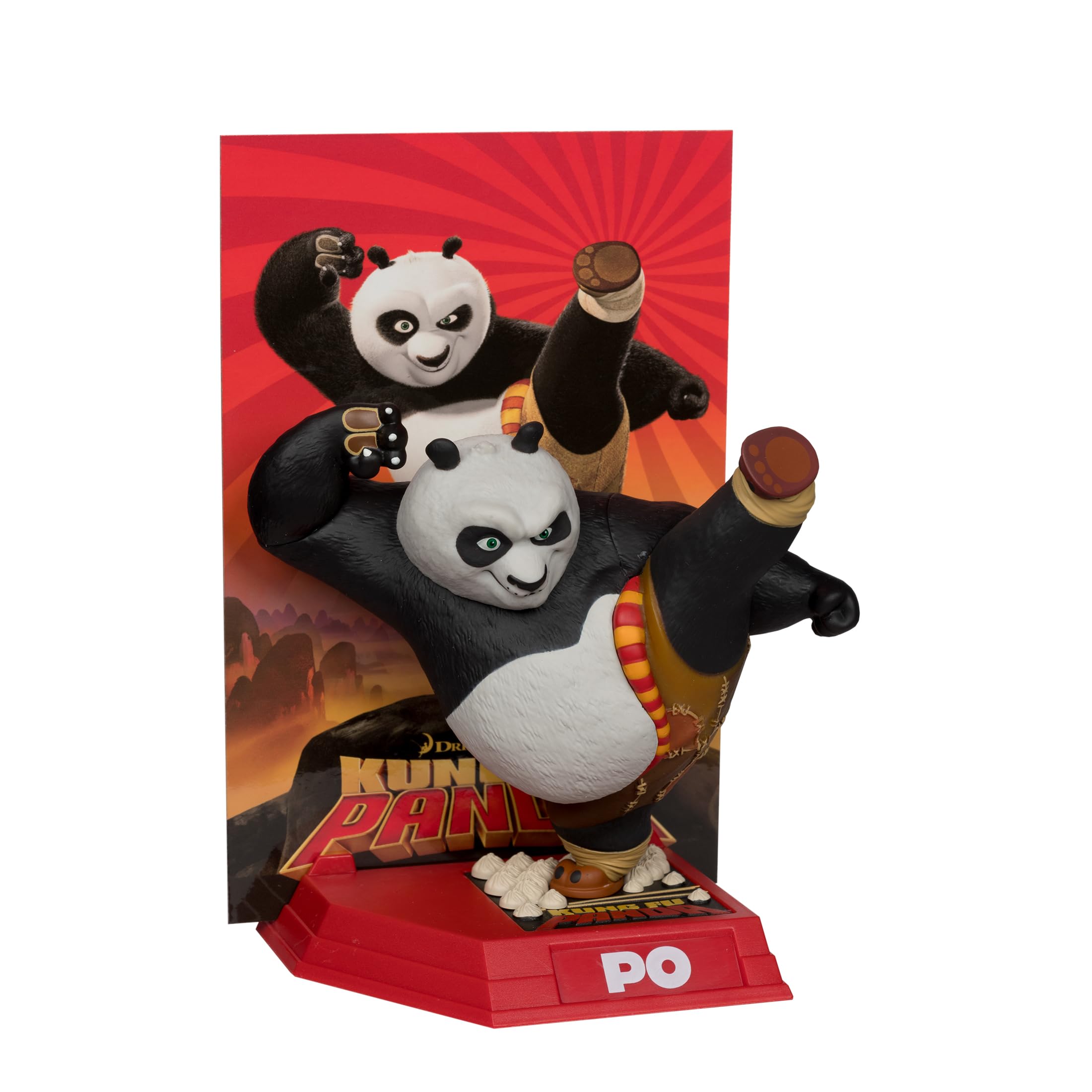 Amazon | McFarlane Toys - ポー(カンフーパンダ)6インチのポーズ