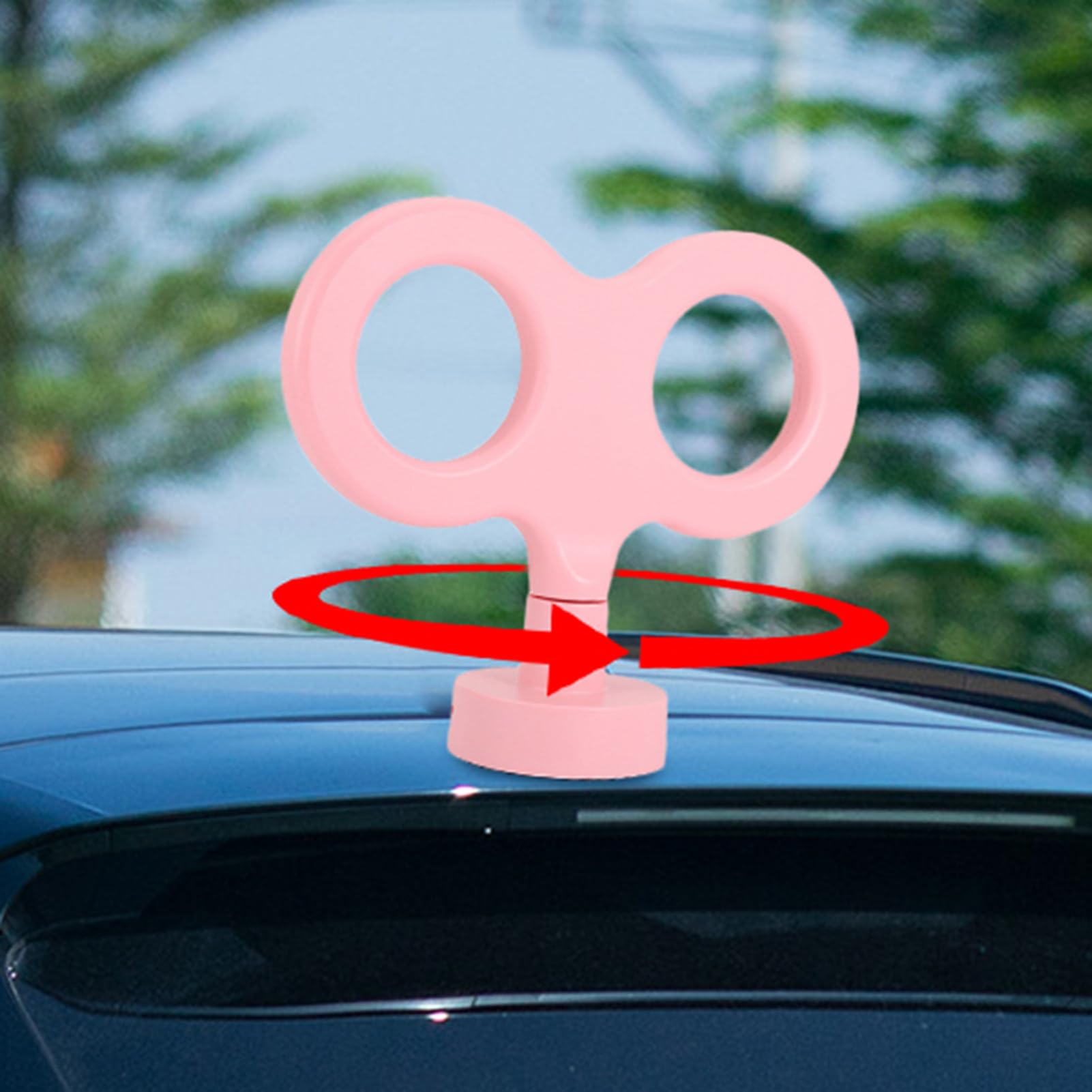 Per Cassa In Auto 3D - Ornamento Con Cappuccio Rotativo Elettrico | Decorazione Esterna Automobile, Emblema 'automobile A Molla | Visualizzazione Retrò Per La Parata Delle Vacanze, Stile