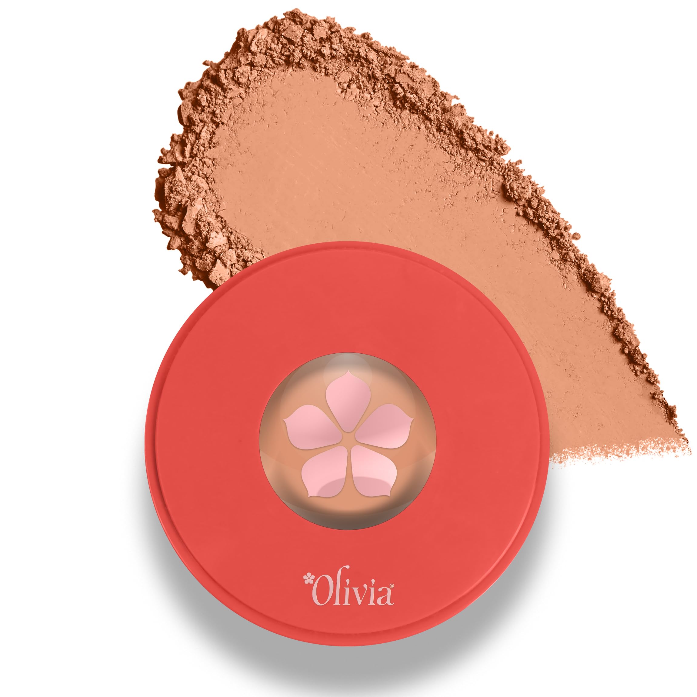 Olivia Skinsync Pan Cake 30g | Full Coverage Waterproof Makeup Base | Velvety Matte Finish | Hides Blemishes | Sweat-Resistant | UV Protection | Long-Lasting & Crease-Free Wear | 28 Creamy Paraline