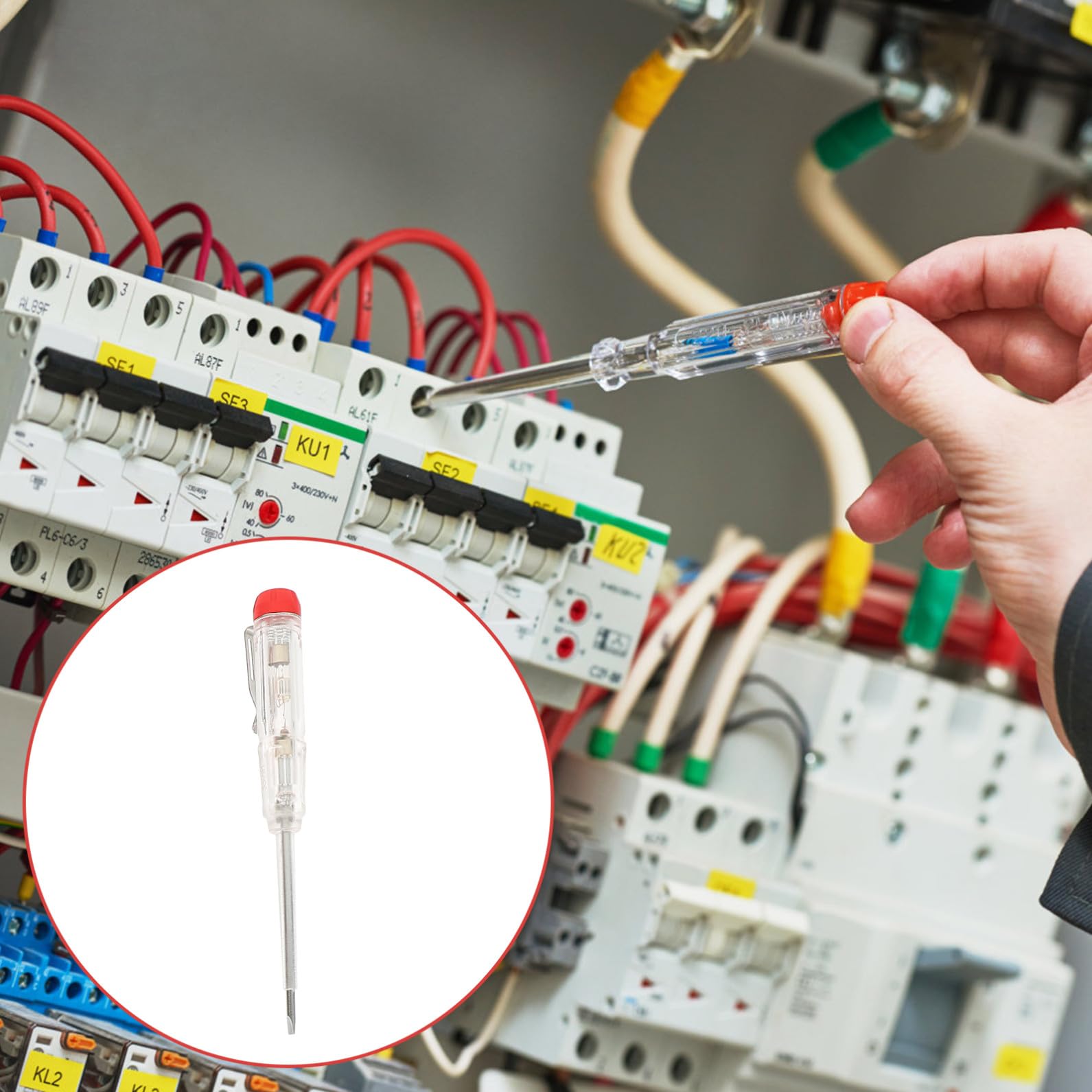 Housoutil Zestaw Wkrętaków Izolowanych 13-Częściowy Zestaw Izolowanych Wkrętaków Dla Elektryków Magnetyczny Śrubokręt Pozidriv Zestaw Wkrętaków 1000 V Dla Profesjonalistów