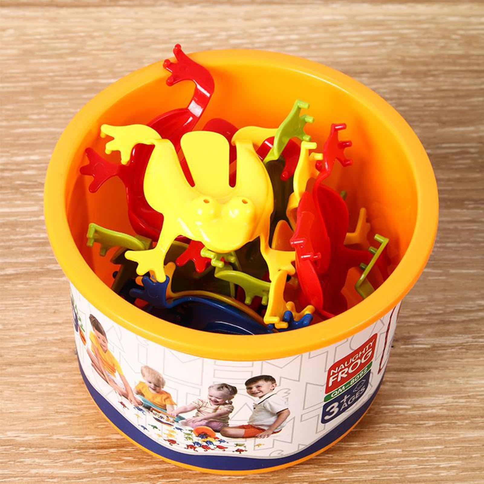 Lot De 12 Grenouilles Sauteuses – Jouet à Pression, PP, 13 Cm, Sans Piles, Pour Anniversaire, Noël, Pâques