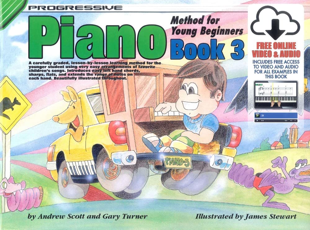 Progressive Piano Method for Young Beginners Bk 3: Book 3 / CD Pack