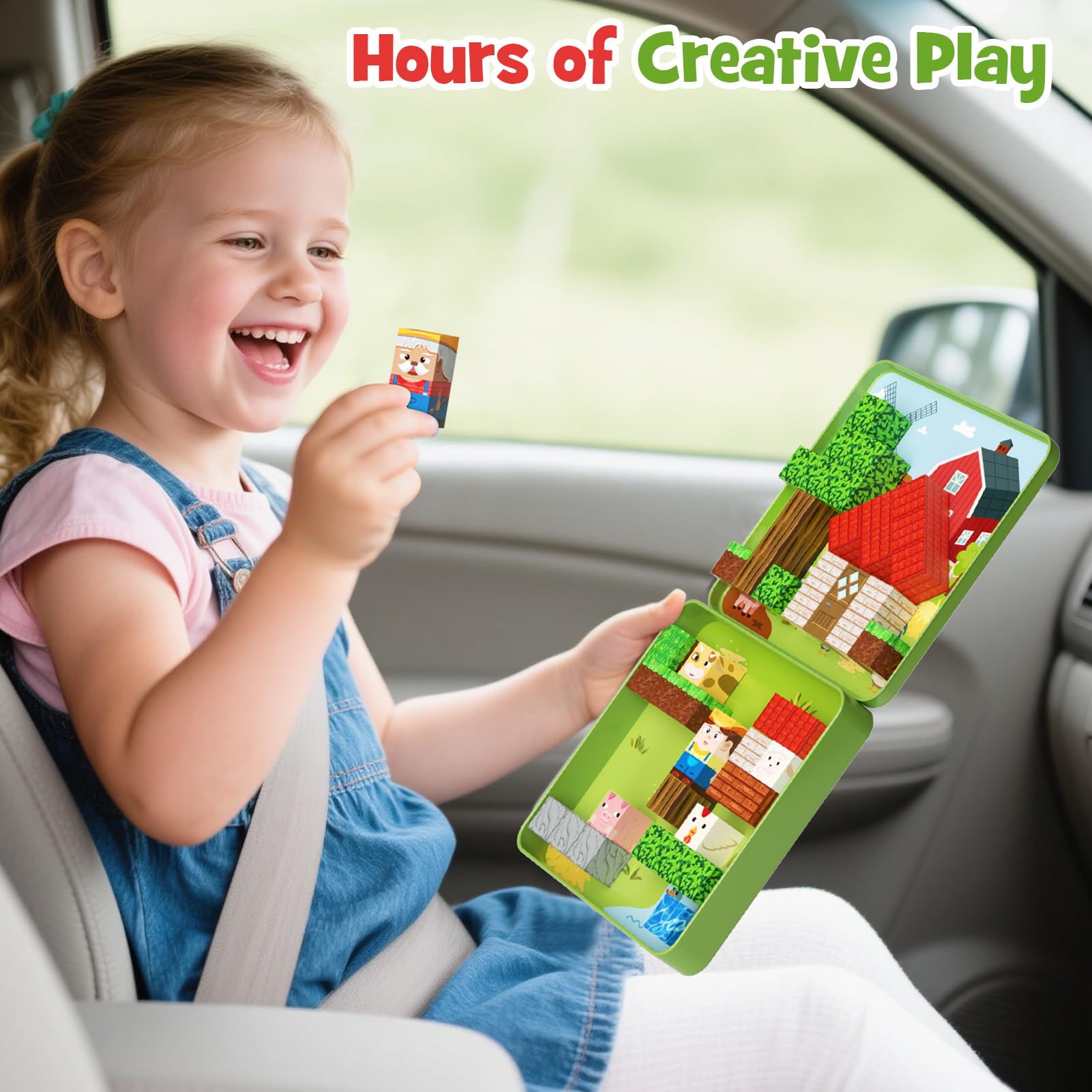 Chocolat-Mini Blocs Magnétiques De Construction De Styliste, Jouets Éducatifs Pour Enfants