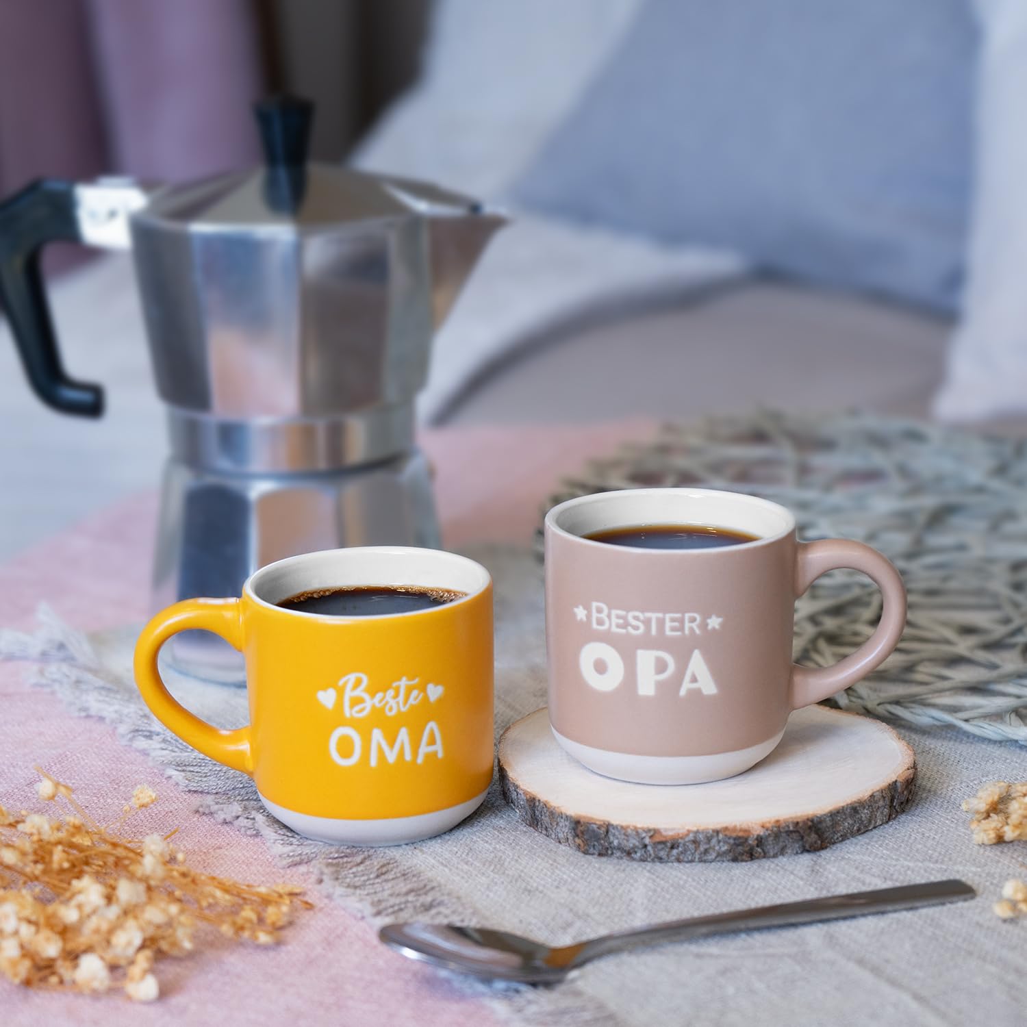 Gruss & Co Espressotasse Gravur OMA – Bild 4