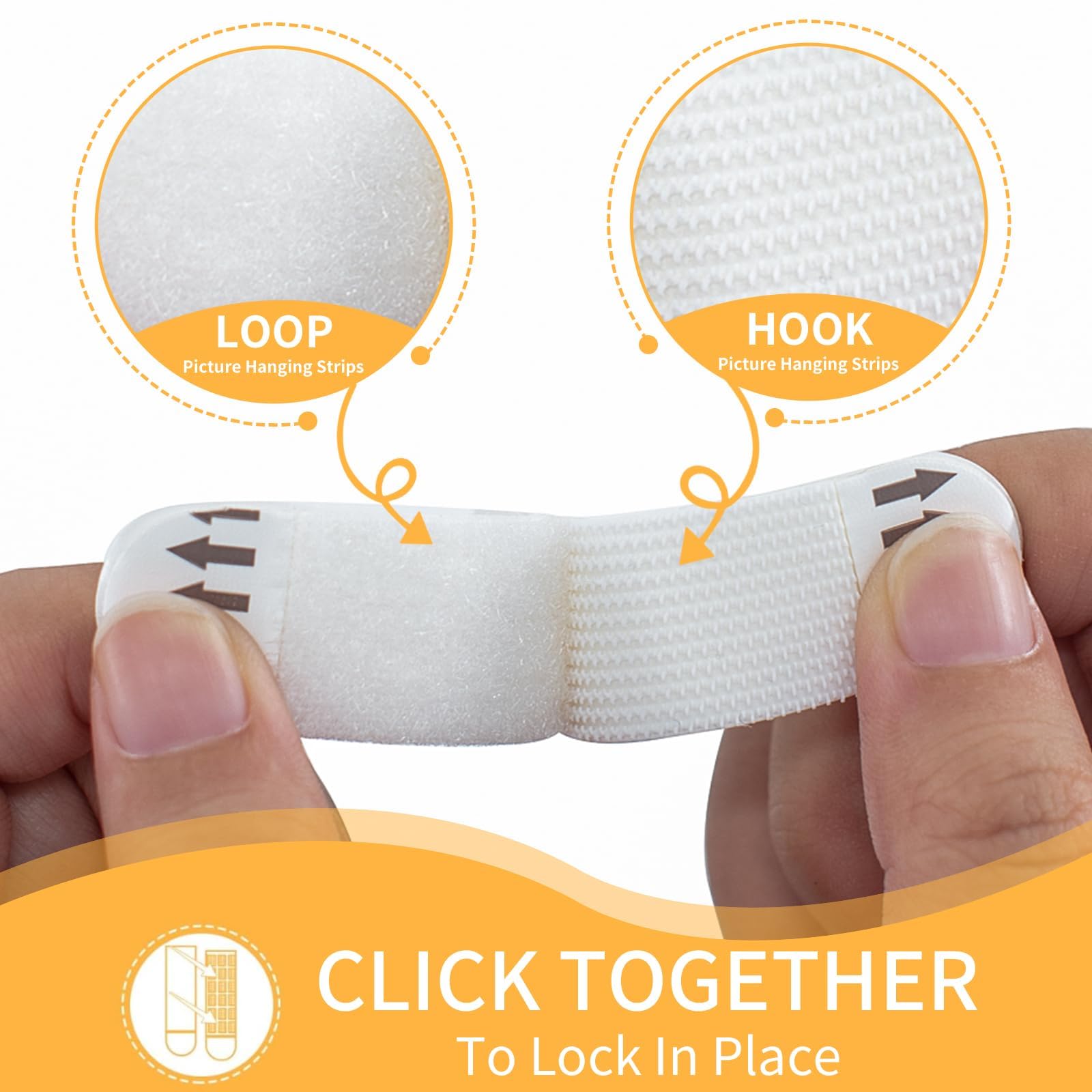 Damage-Free Picture Hanging Strips - No Nails! -3