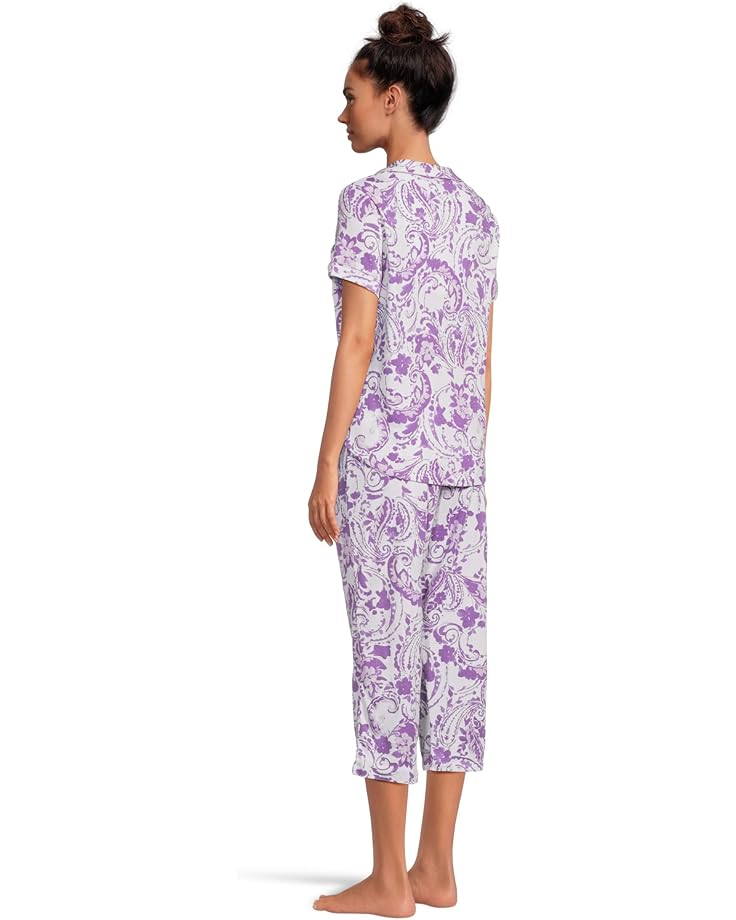 Karen Neuburger Two Piece Capri Girlfriend Pajama Set - #3 of 4