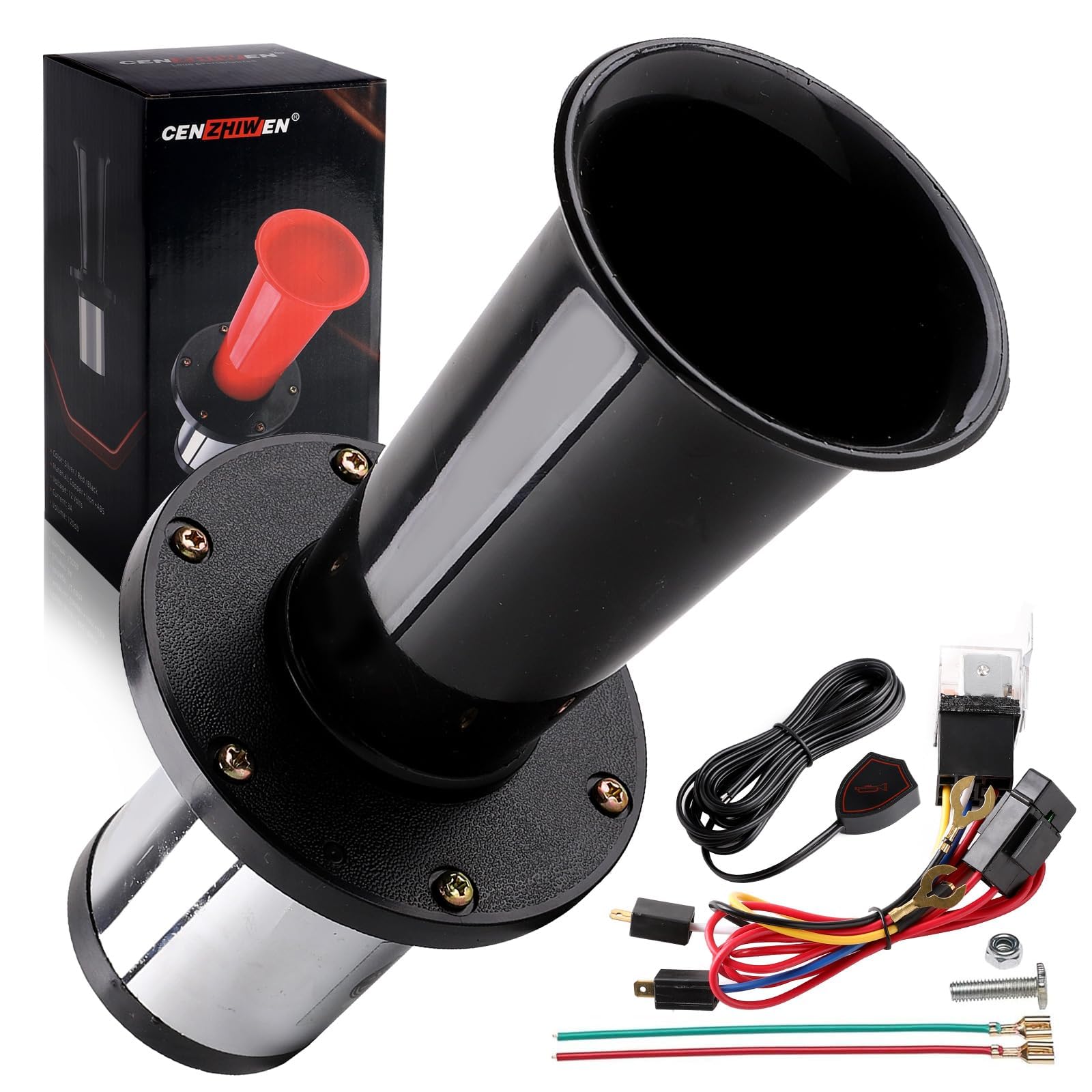 Amazon.com: OOGA Air Horn 12V 110DB Aooga Ahooga Horn Complete Kit