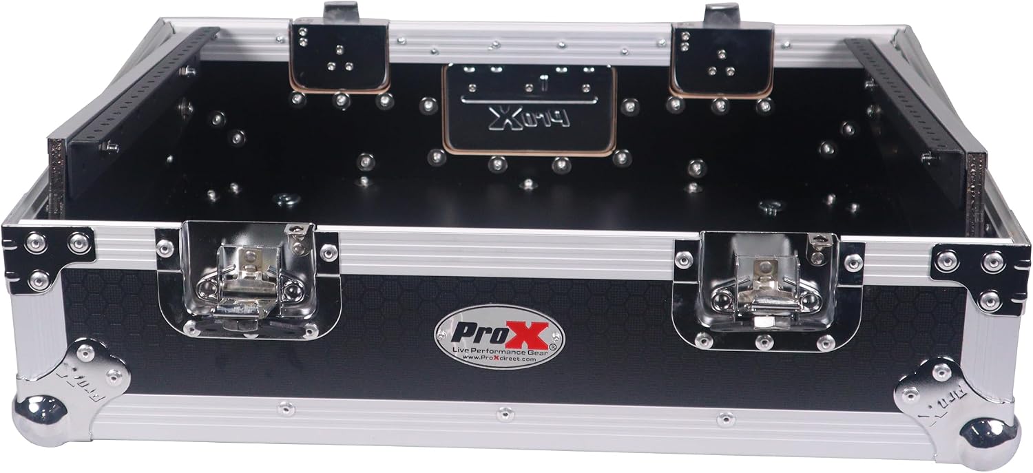 ProX XS-19MIX8U 8U Top Mount Slanted Flight Case for 19 inch Mixers