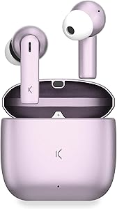 KSIX Meteor Wireless Headphones, HD Calls, Noise Cancelling ENC, Metallic Charging Case, True Wireless Stereo, 32h Autonom…