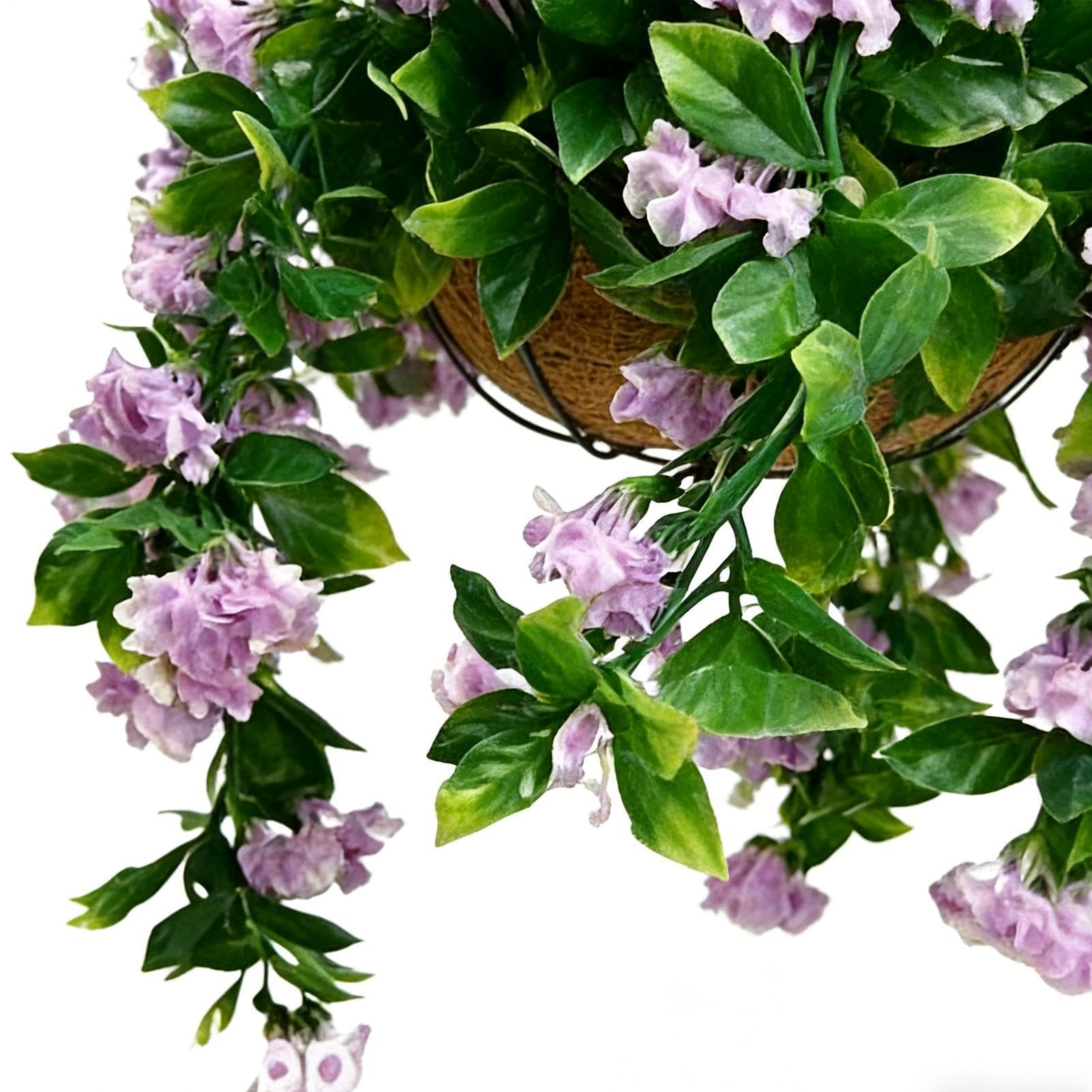 Generico Prawdziwe sztuczne wiszące kosze na zewnątrz Lagerstroemia