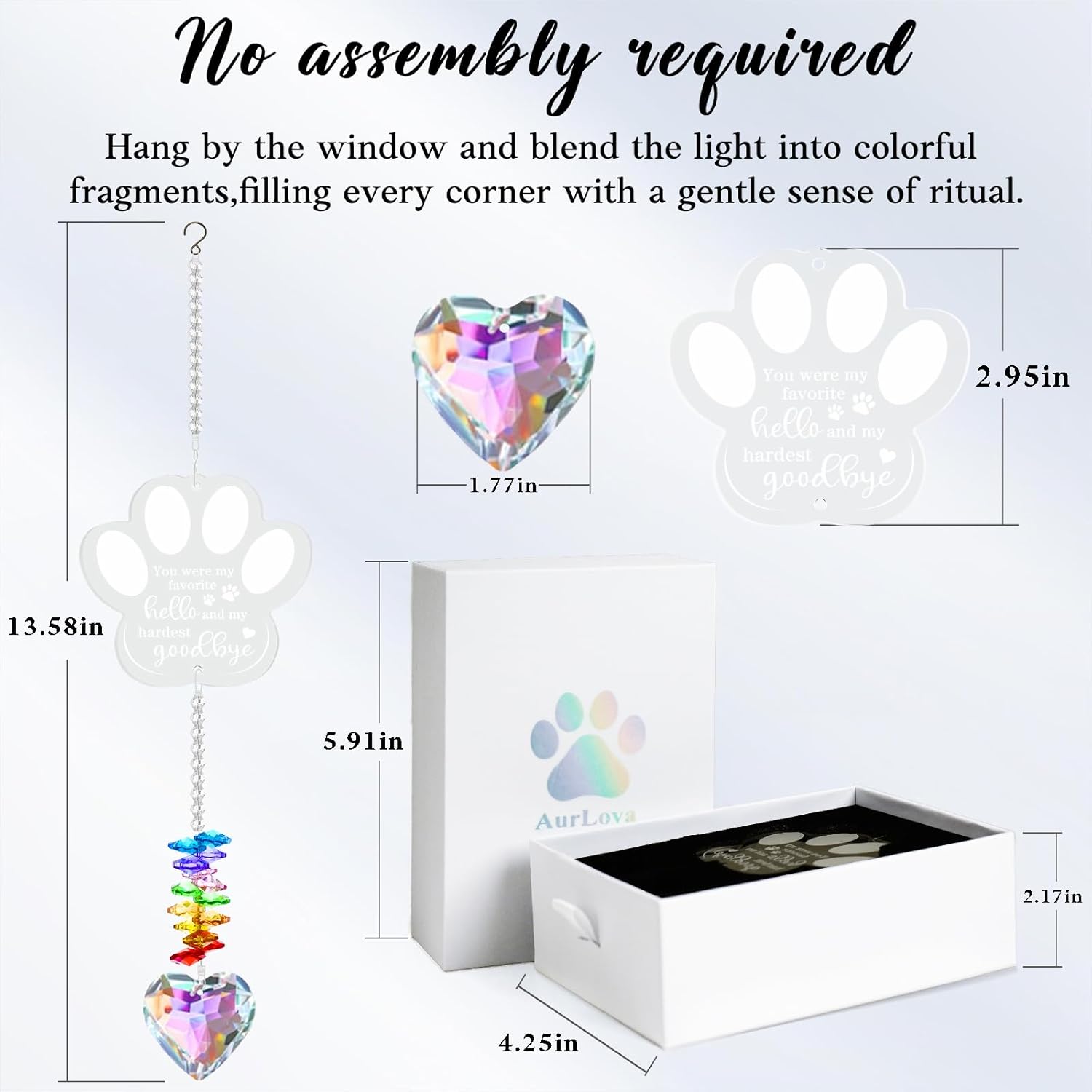 Loss of Dog Sympathy Gift, Dog Memorial Gifts for Loss of Dogs, Pet Bereavement Gifts for Dogs and Cats - Image 6